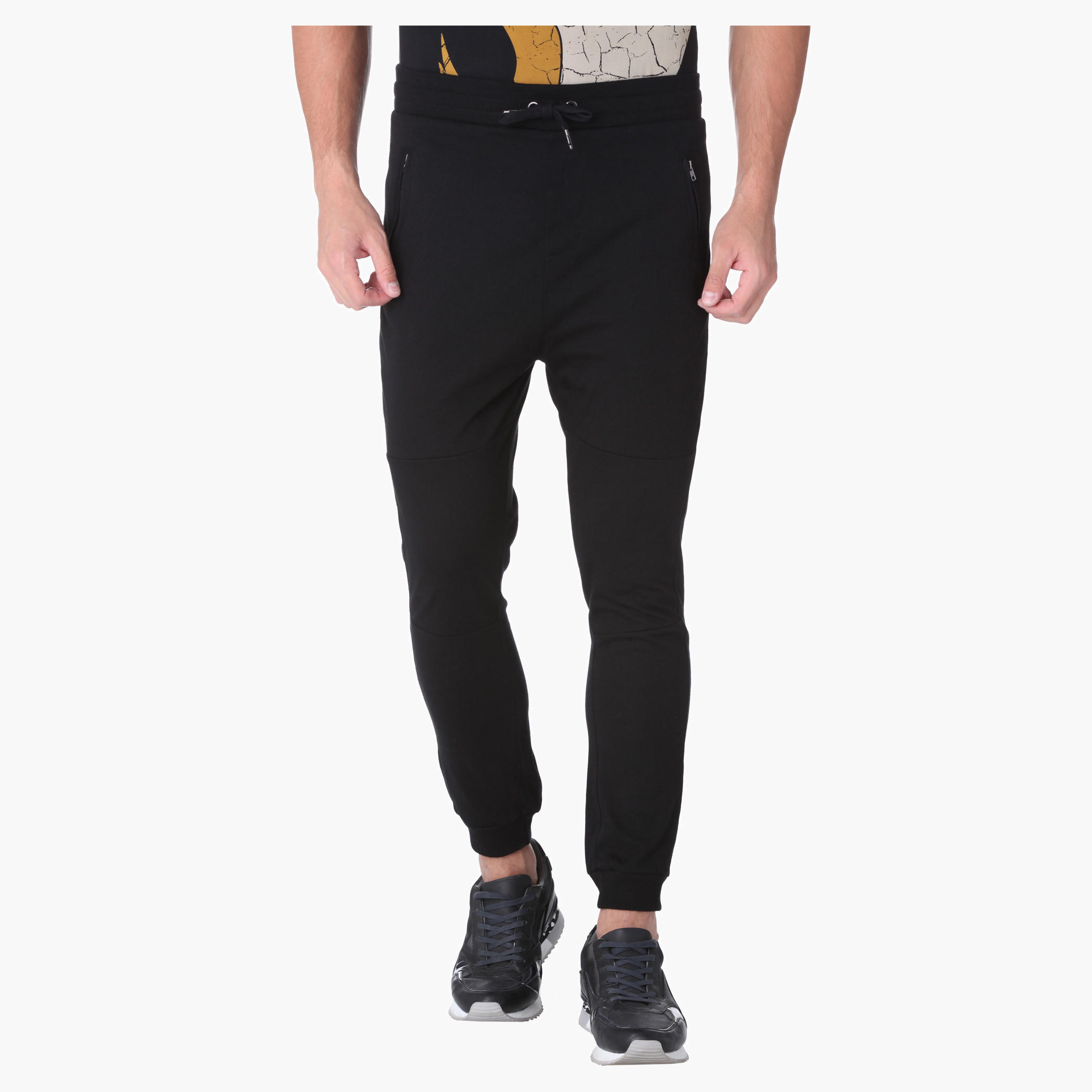 Solid Colour Jog Pants-men-clothing-bottoms-joggers-image-1