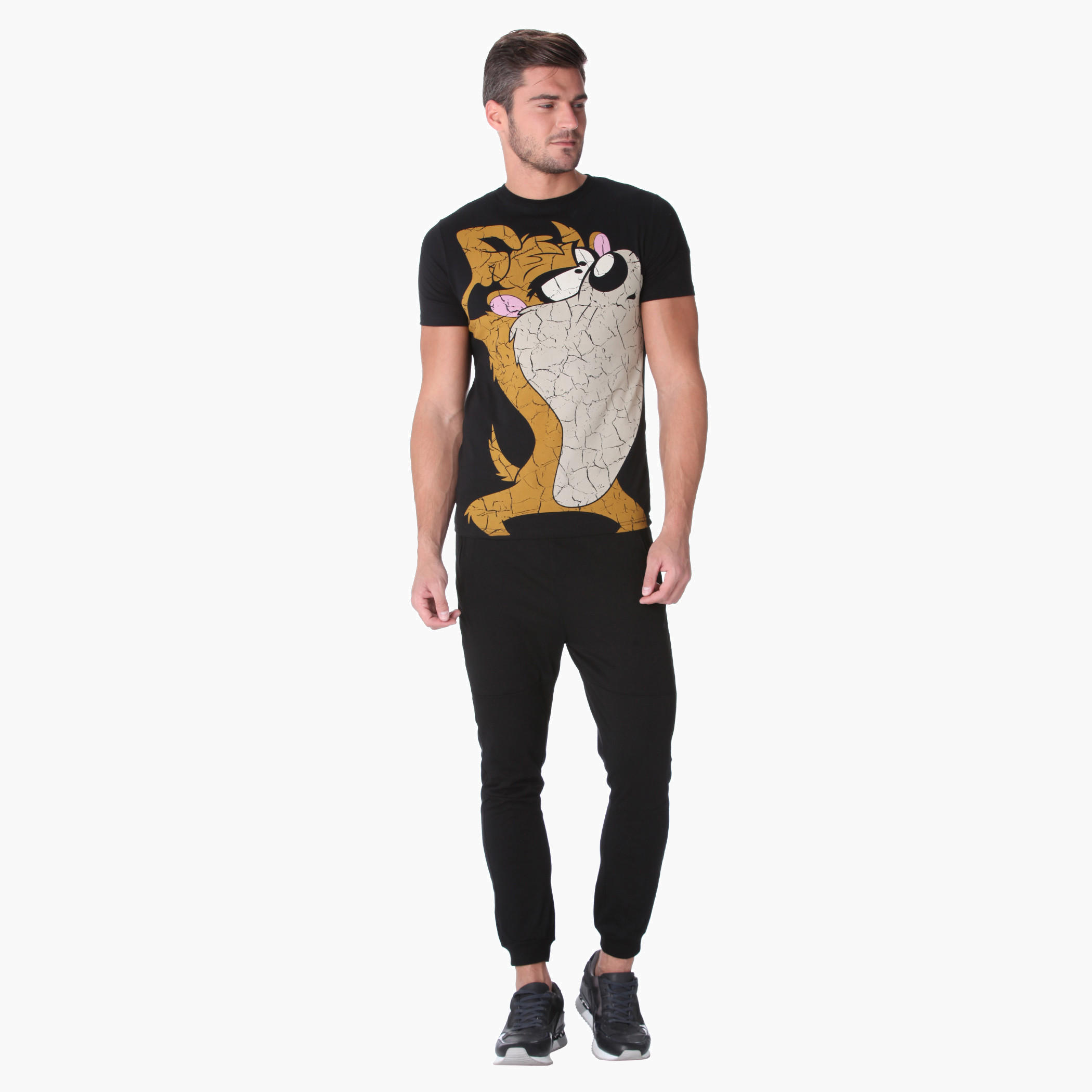Solid Colour Jog Pants-men-clothing-bottoms-joggers-image-1