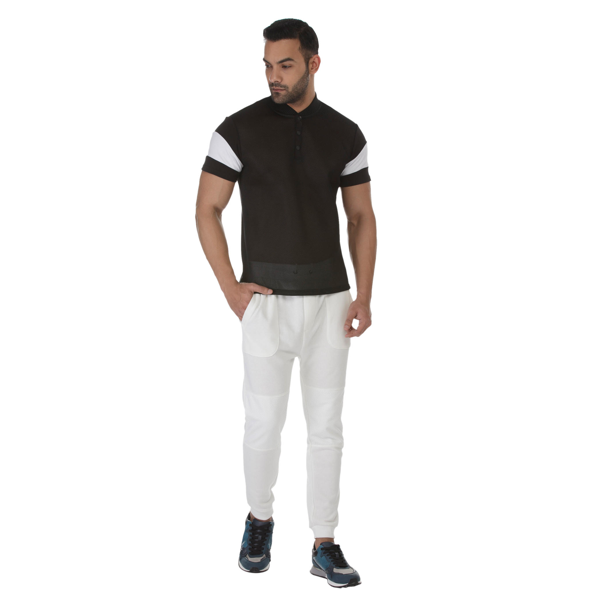 Dual-tone T-shirt-men-clothing-tshirtsandpolos-polos-image-1