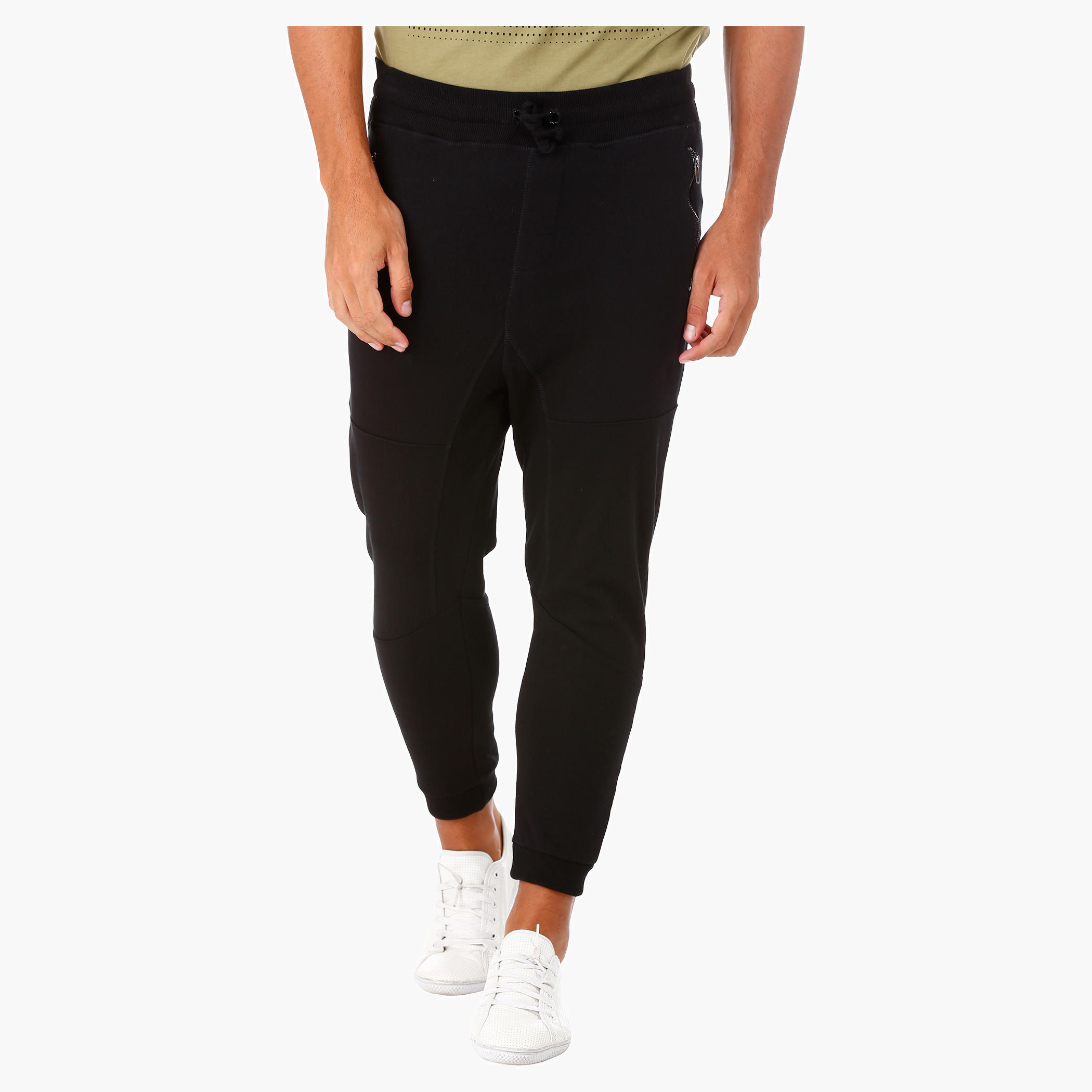 Jogger Trousers with Zipper Pocket details in Regular Fit-men-clothing-bottoms-joggers-image-6