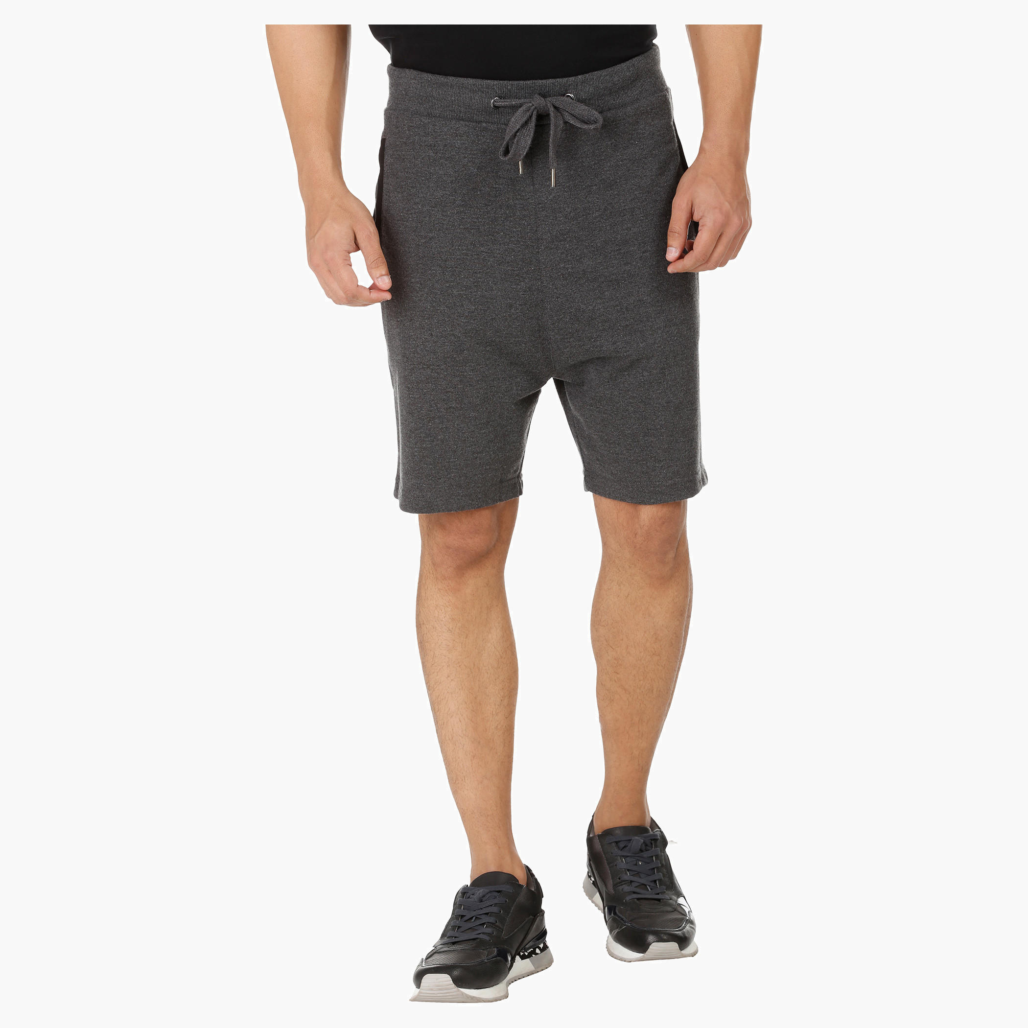 Melange Shorts with Drawstring-men-clothing-bottoms-shorts-image-11