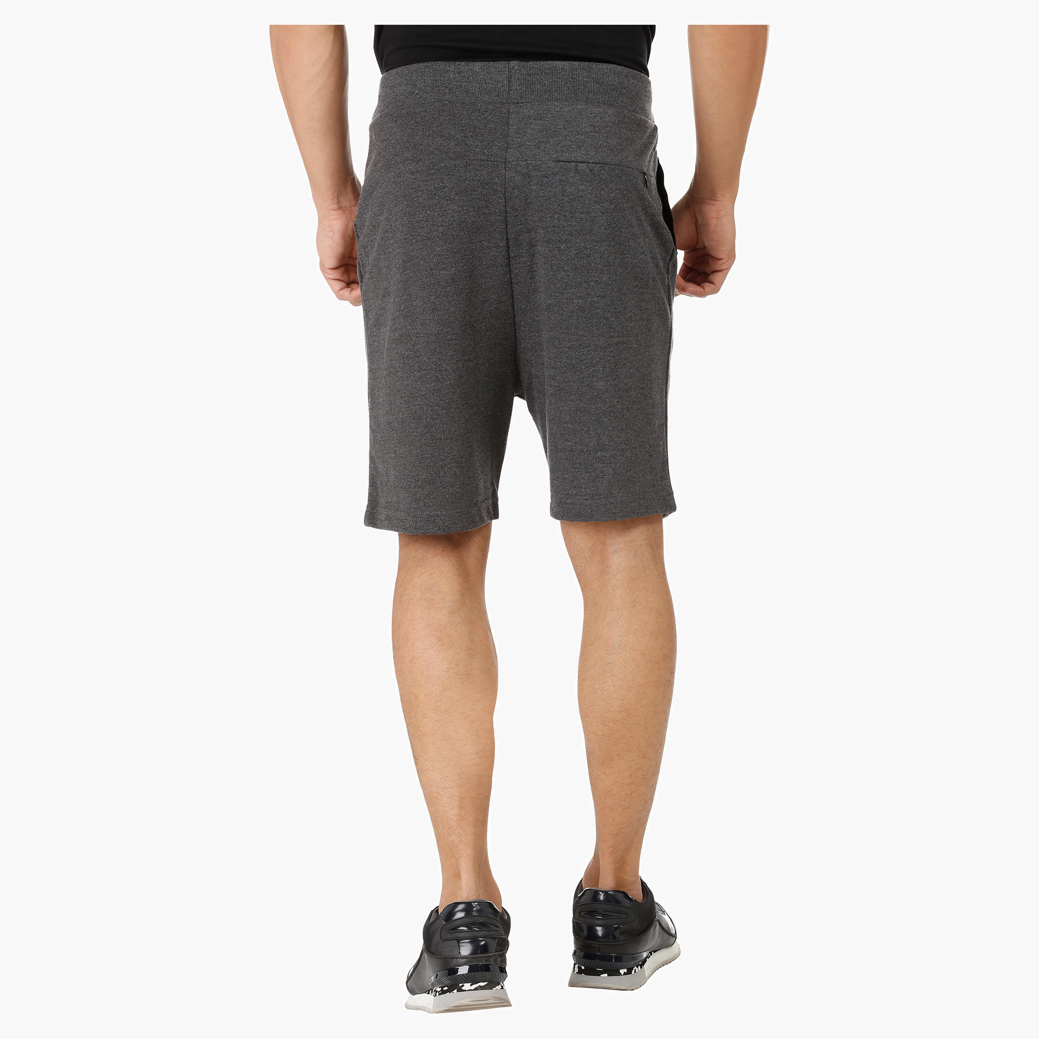 Melange Shorts with Drawstring-men-clothing-bottoms-shorts-image-12