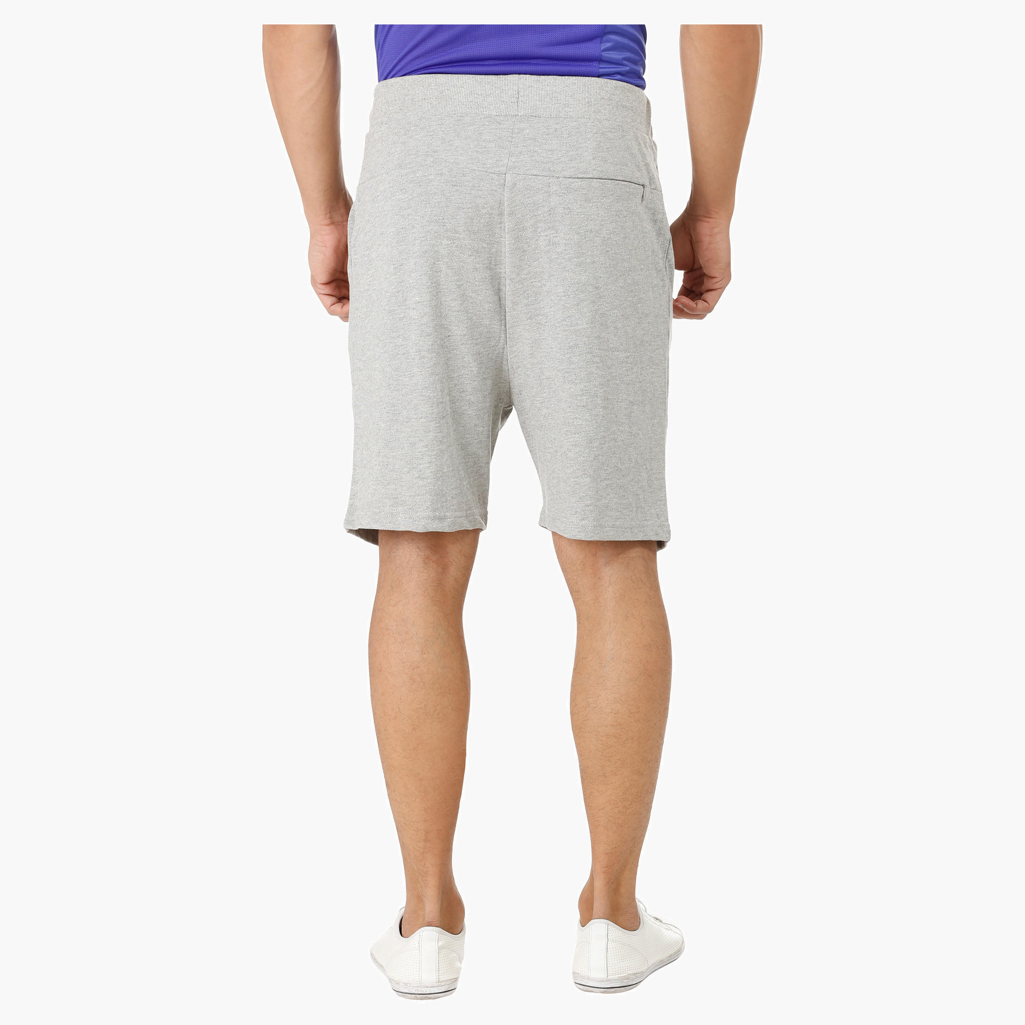 Melange Shorts with Drawstring-men-clothing-bottoms-shorts-image-22