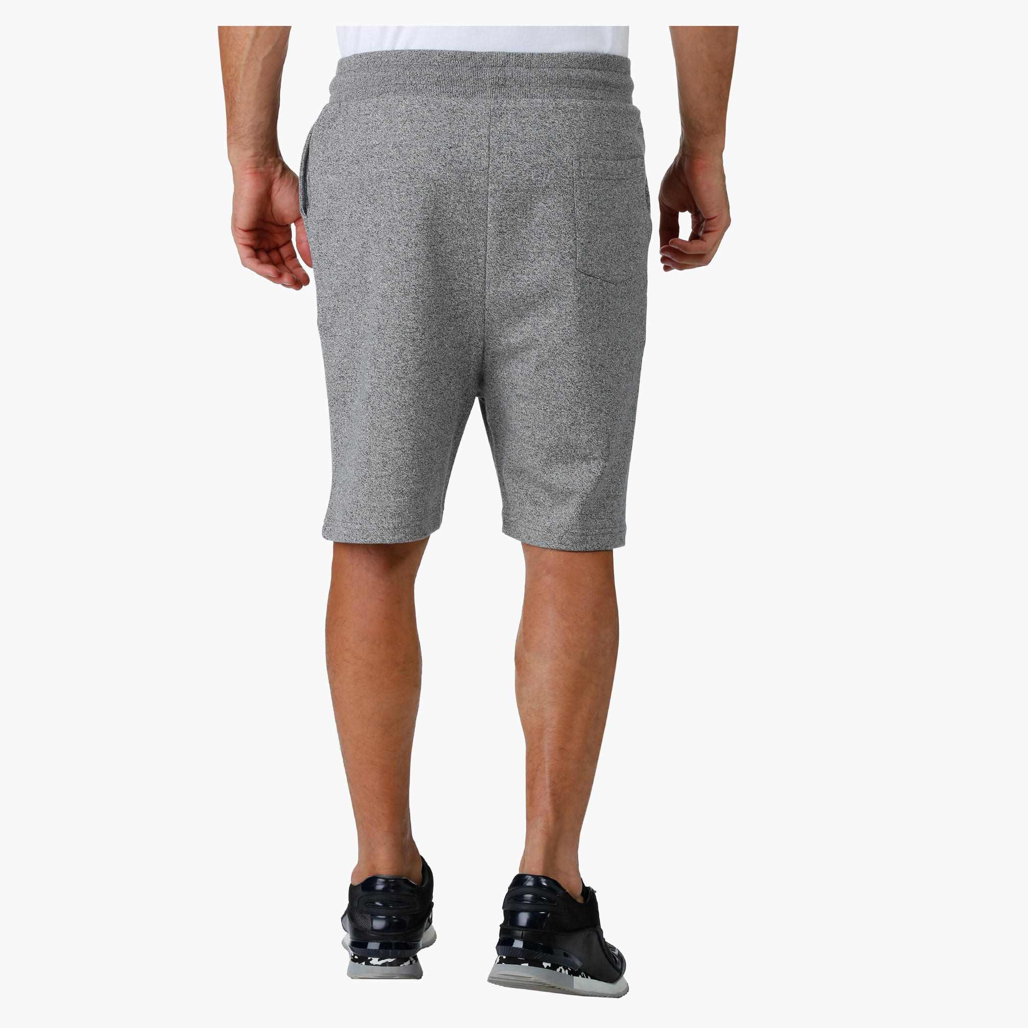 Cotton Shorts in Regular Fit-men-clothing-bottoms-shorts-image-2