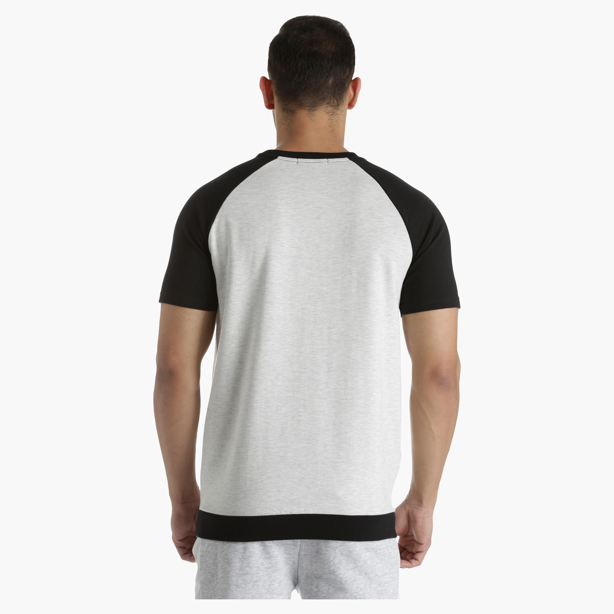 Printed T-Shirt with Contrast Raglan Sleeves in Regular Fit-men-clothing-tshirtsandpolos-tshirts-image-2