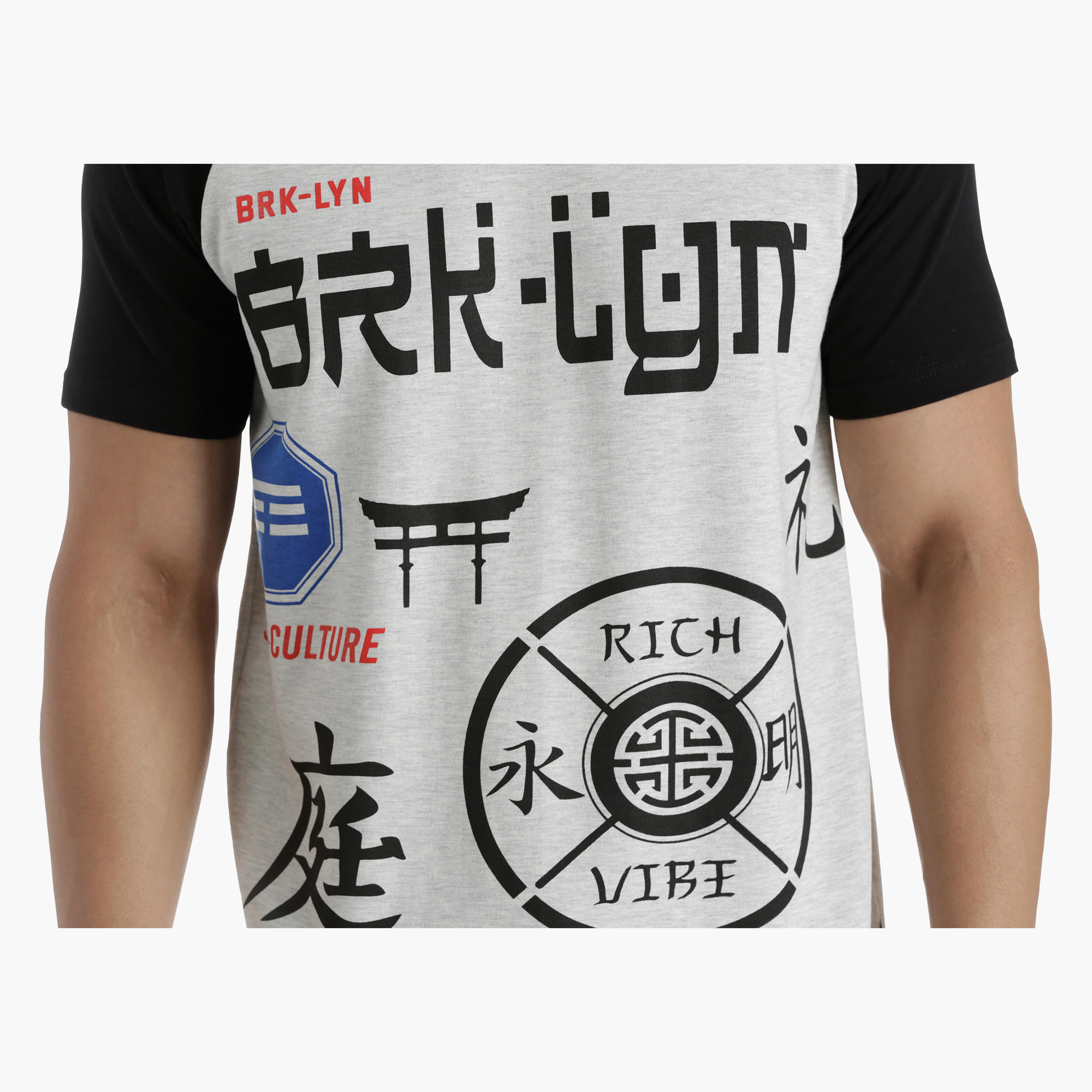 Printed T-Shirt with Contrast Raglan Sleeves in Regular Fit-men-clothing-tshirtsandpolos-tshirts-image-4