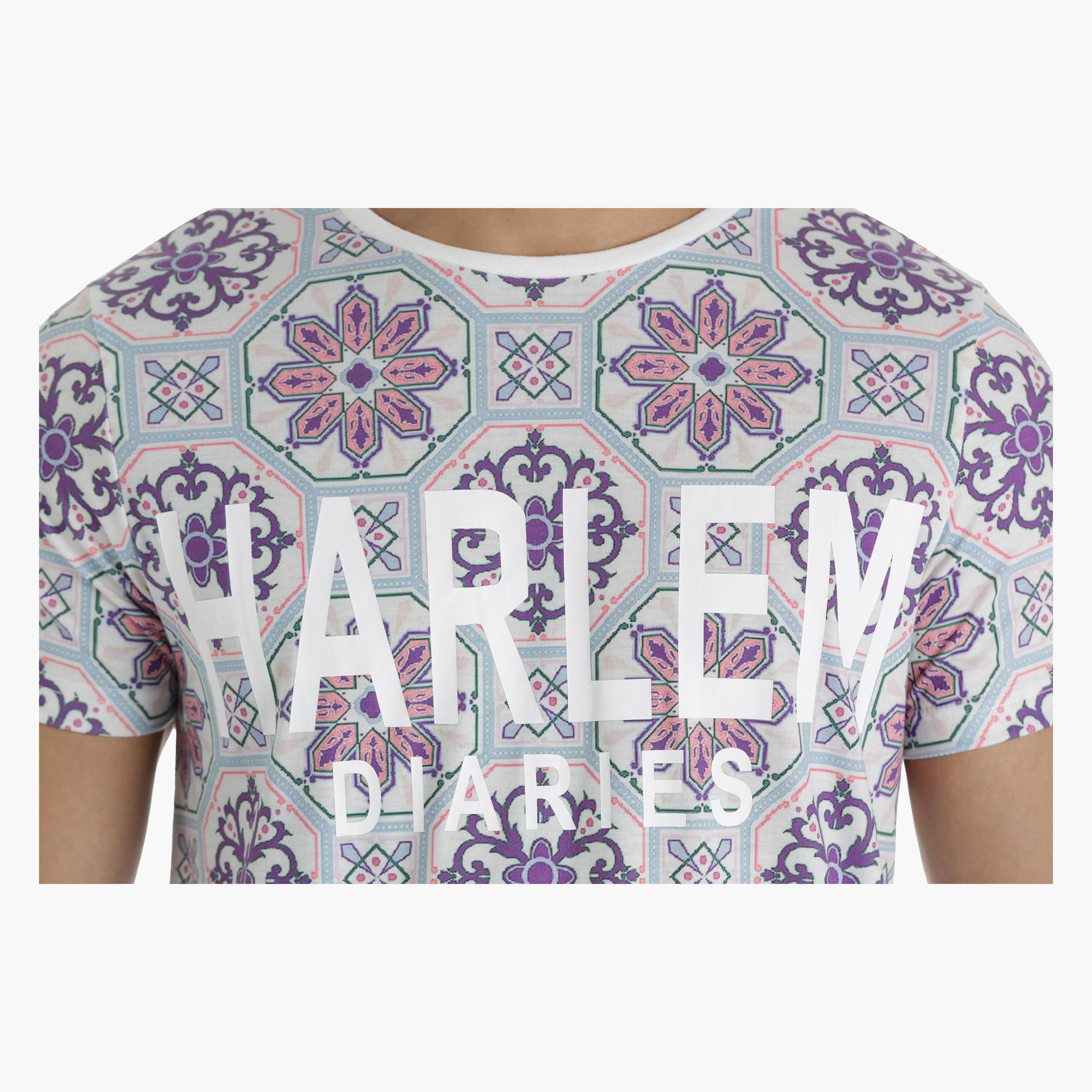 Printed Cotton T-Shirt with Crew Neck in Regular Fit-men-clothing-tshirtsandpolos-tshirts-image-4