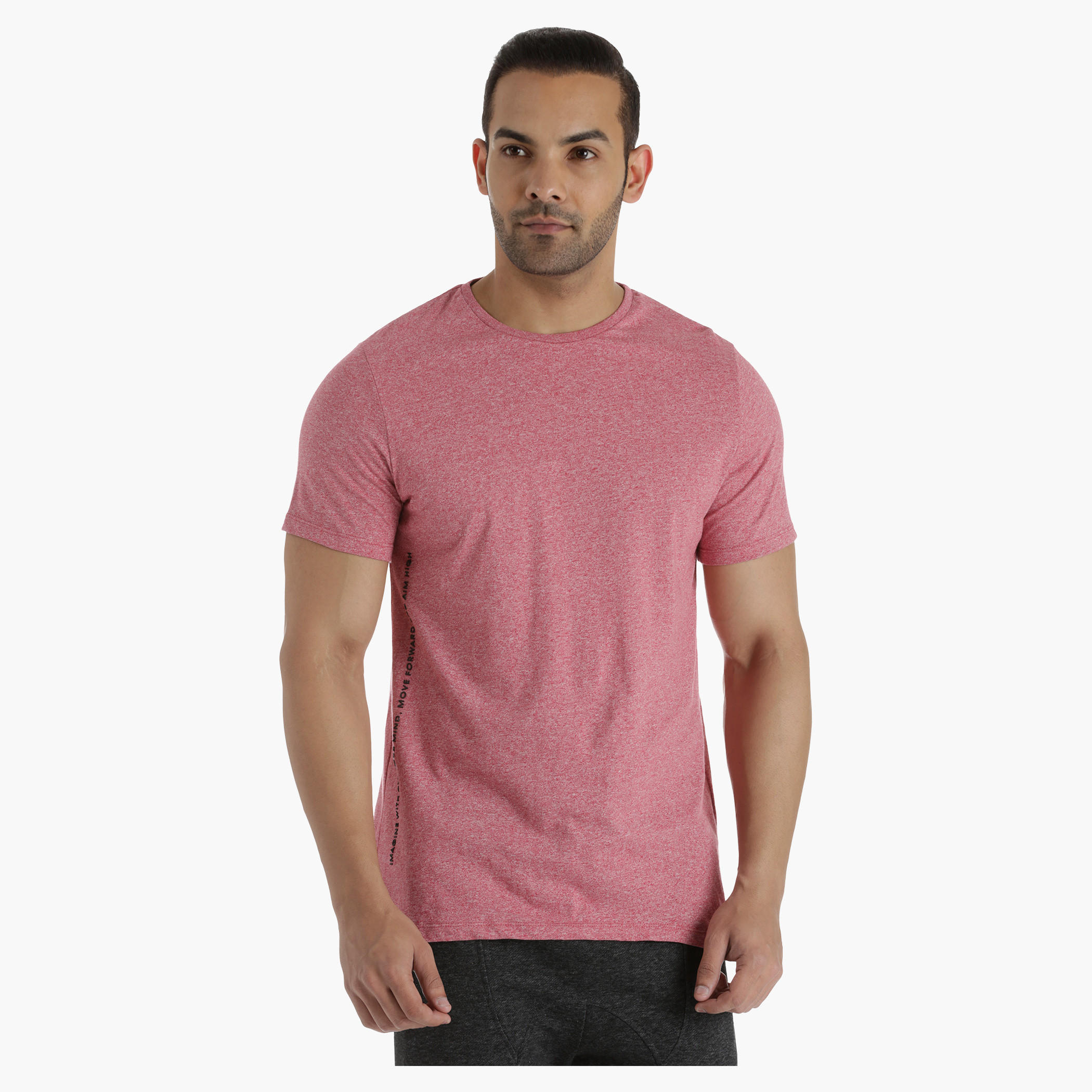 Cotton Crew Neck T-Shirt with Long Back and U Hem in Regular Fit-men-clothing-tshirtsandpolos-tshirts-image-5