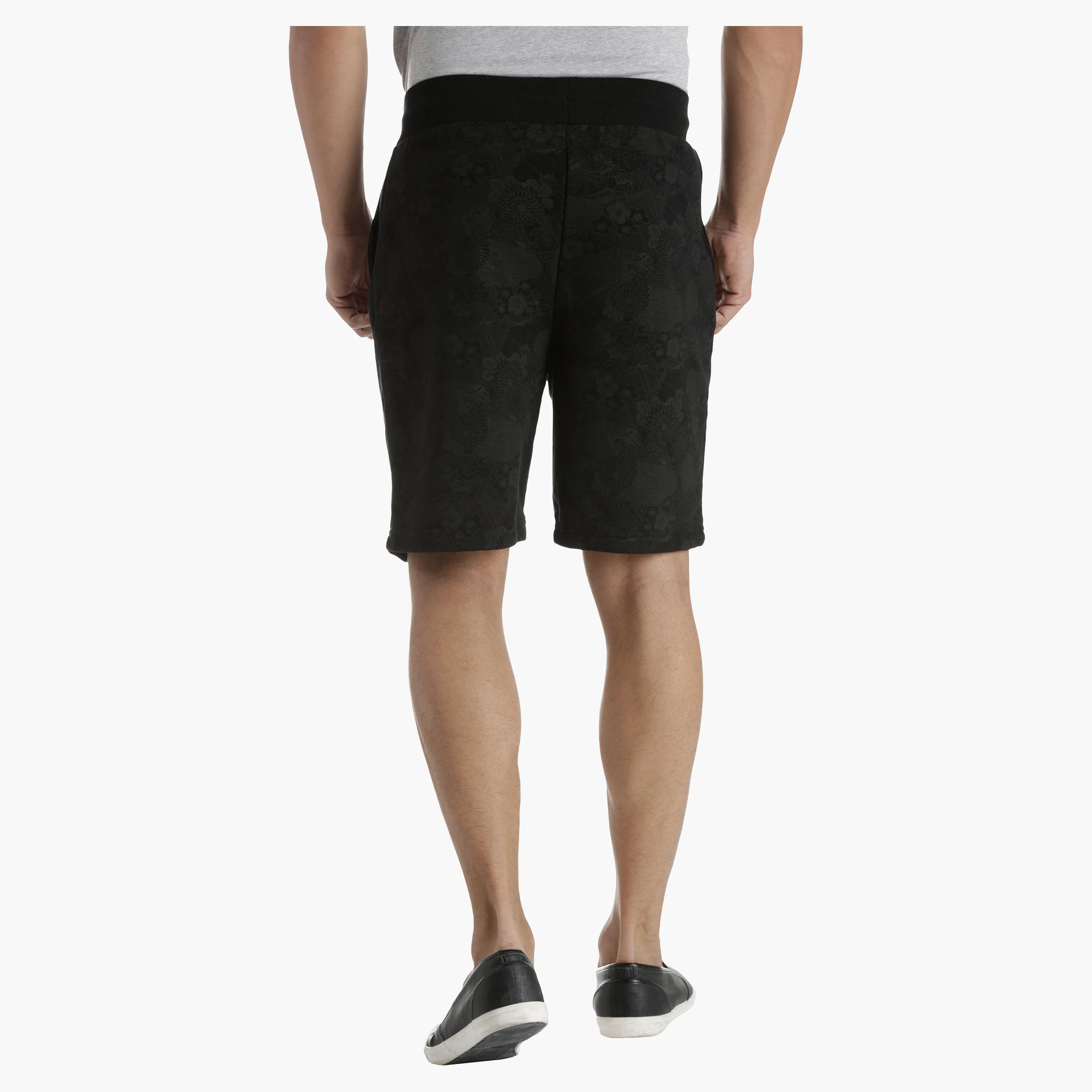 Printed Shorts in Regular Fit-men-clothing-bottoms-shorts-image-4
