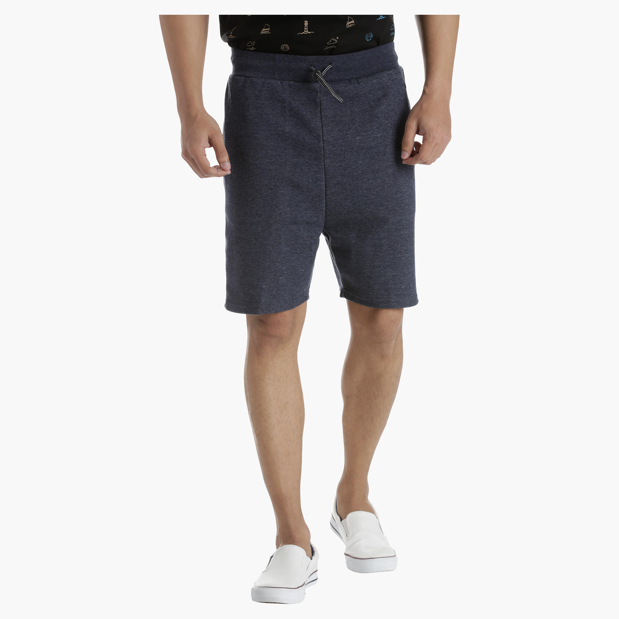 Knit Shorts in Regular Fit-men-clothing-bottoms-shorts-image-1