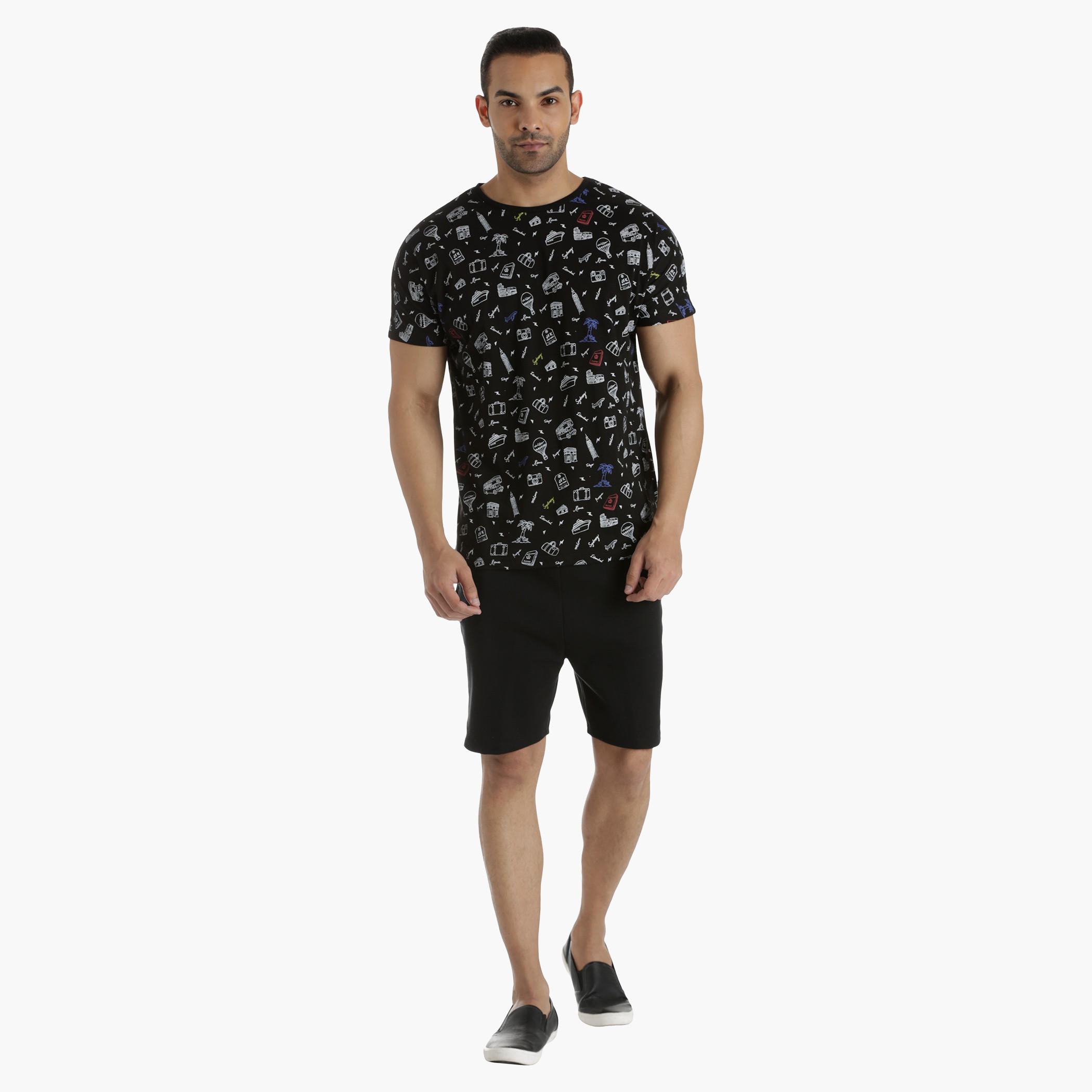Knit Shorts in Regular Fit-men-clothing-bottoms-shorts-image-10