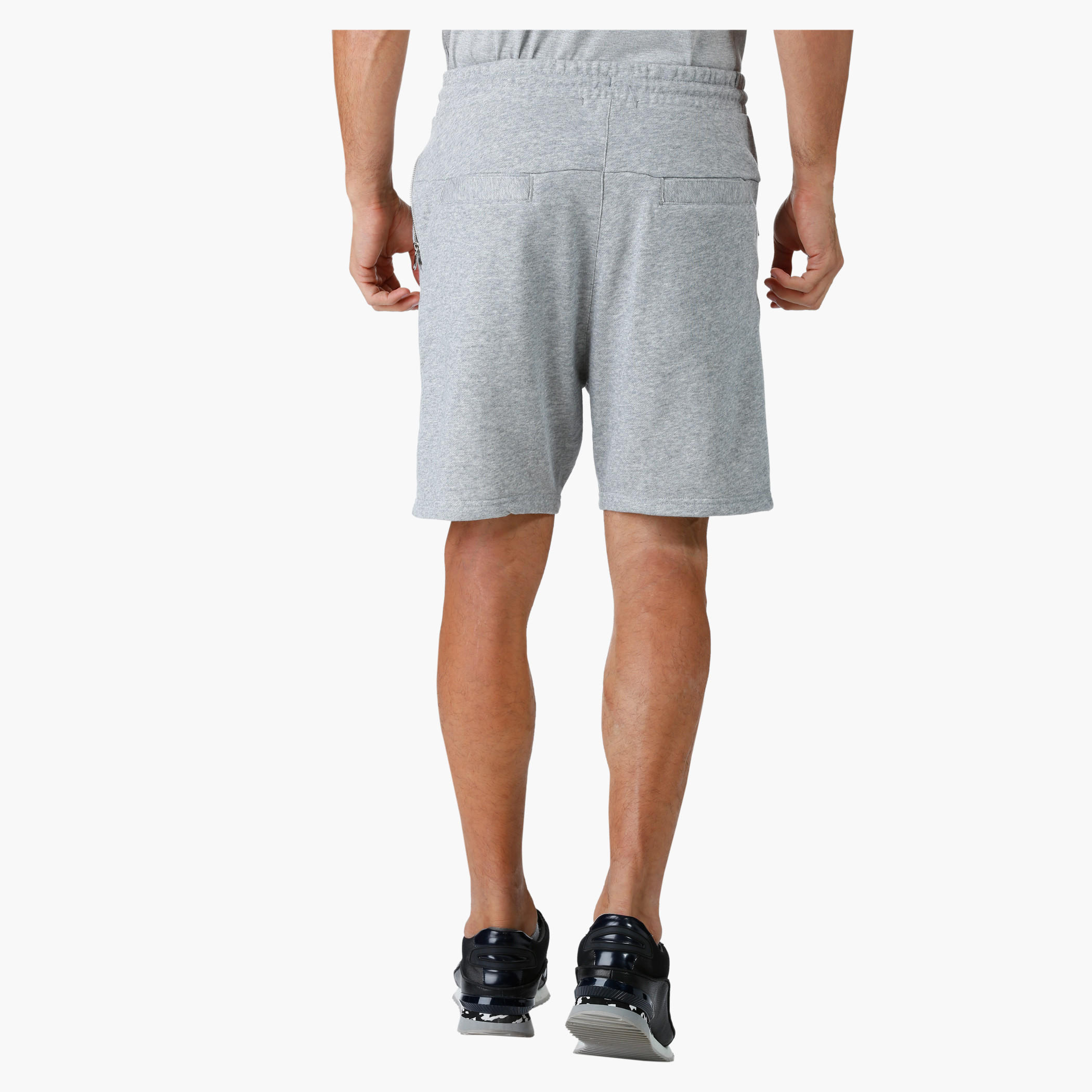 Drawstring Shorts with Zippered Pockets in Regular Fit-men-clothing-bottoms-shorts-image-7
