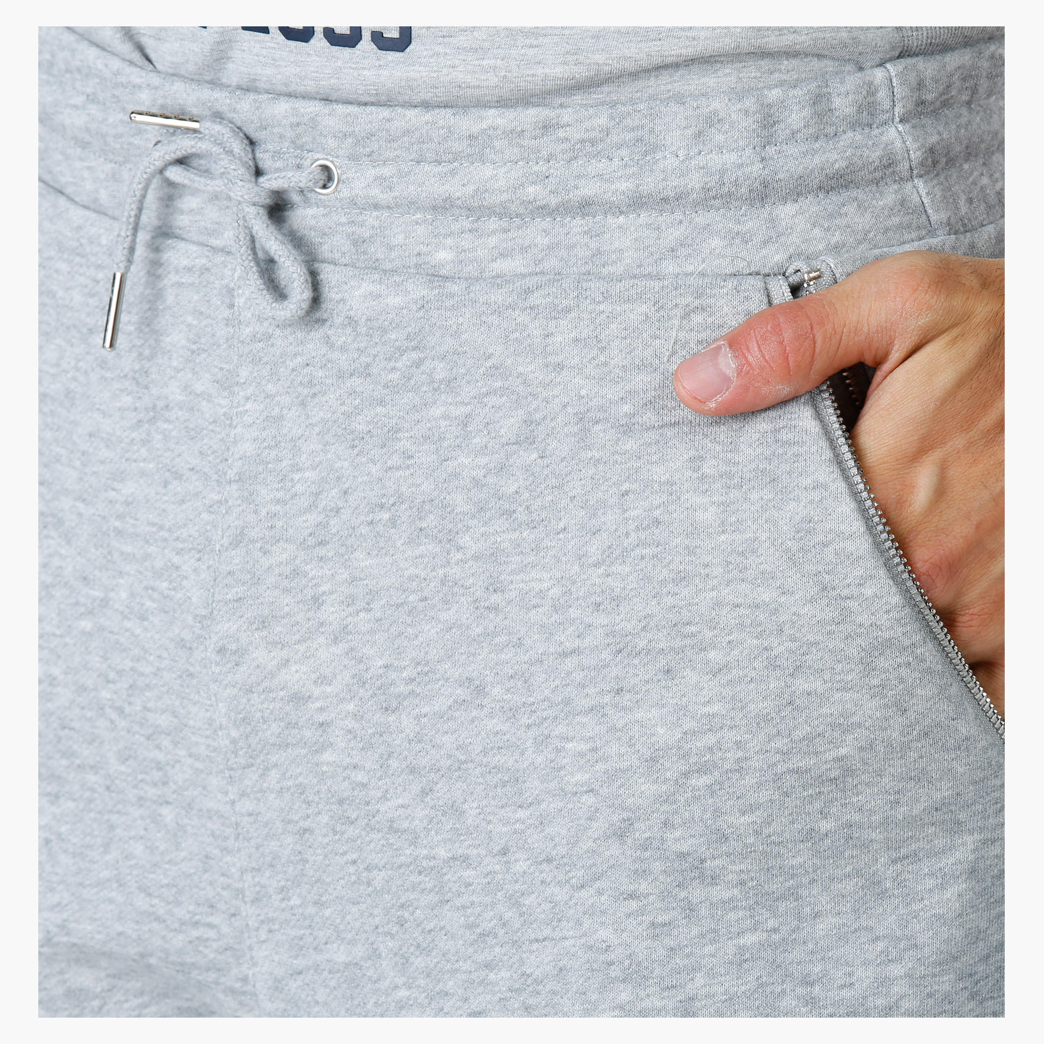 Drawstring Shorts with Zippered Pockets in Regular Fit-men-clothing-bottoms-shorts-image-9