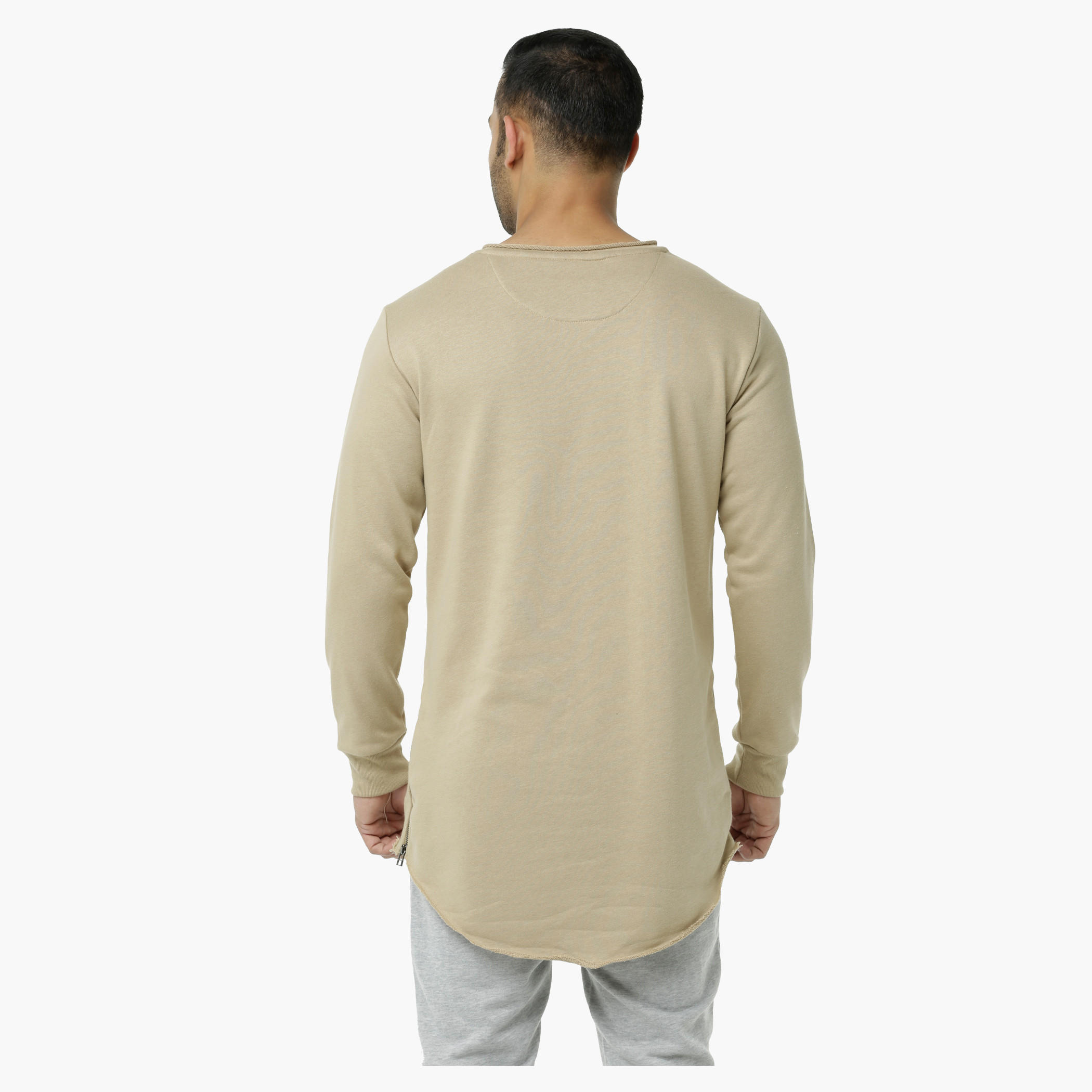 Printed Crew Neck T-Shirt with Long Sleeves-men-clothing-tshirtsandpolos-tshirts-image-2