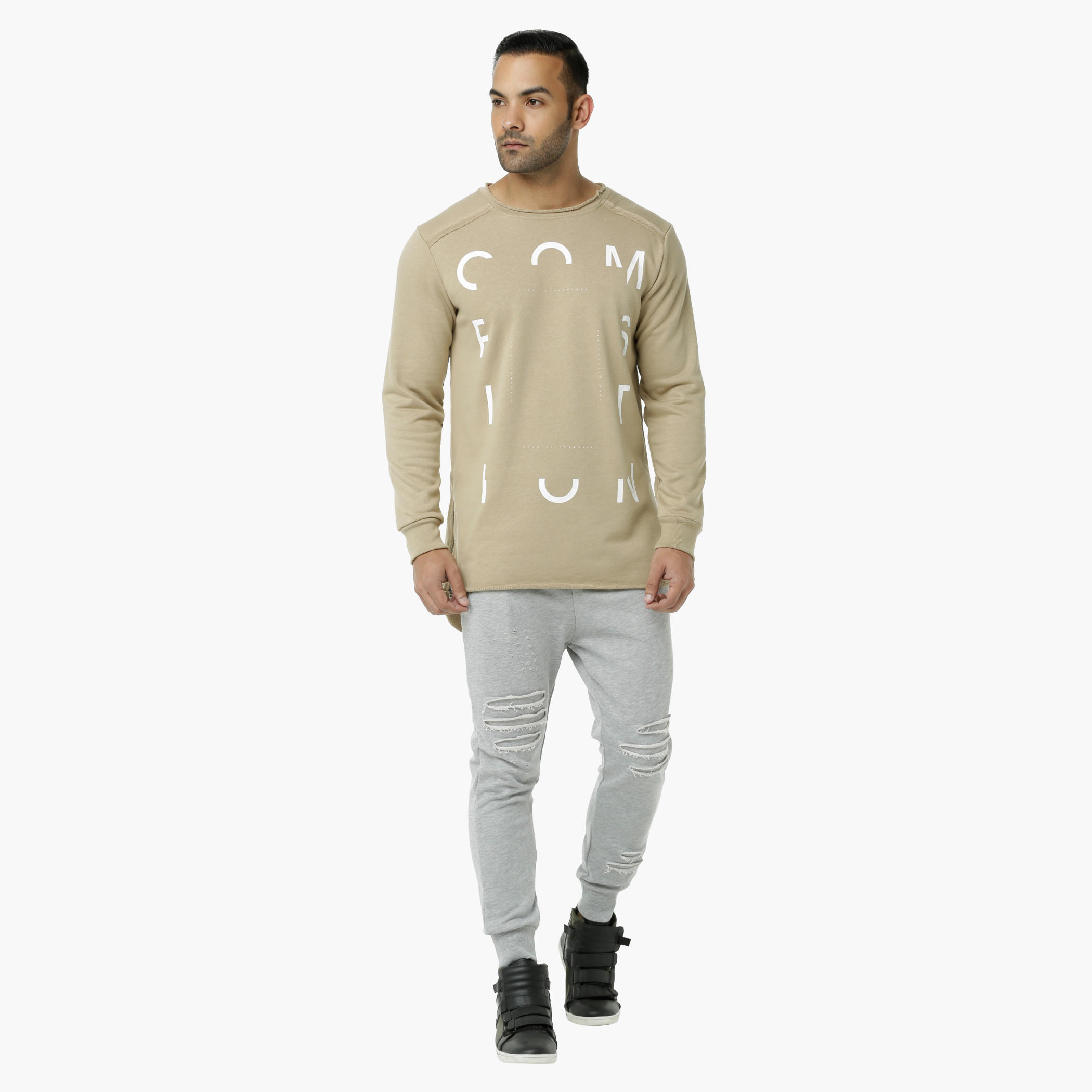 Printed Crew Neck T-Shirt with Long Sleeves-men-clothing-tshirtsandpolos-tshirts-image-5