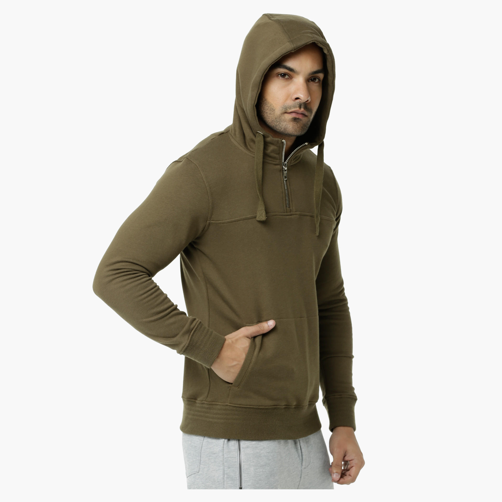 Long Sleeves Sweatshirt with Hood-men-winterwear-hoodiesandsweatshirts-image-3