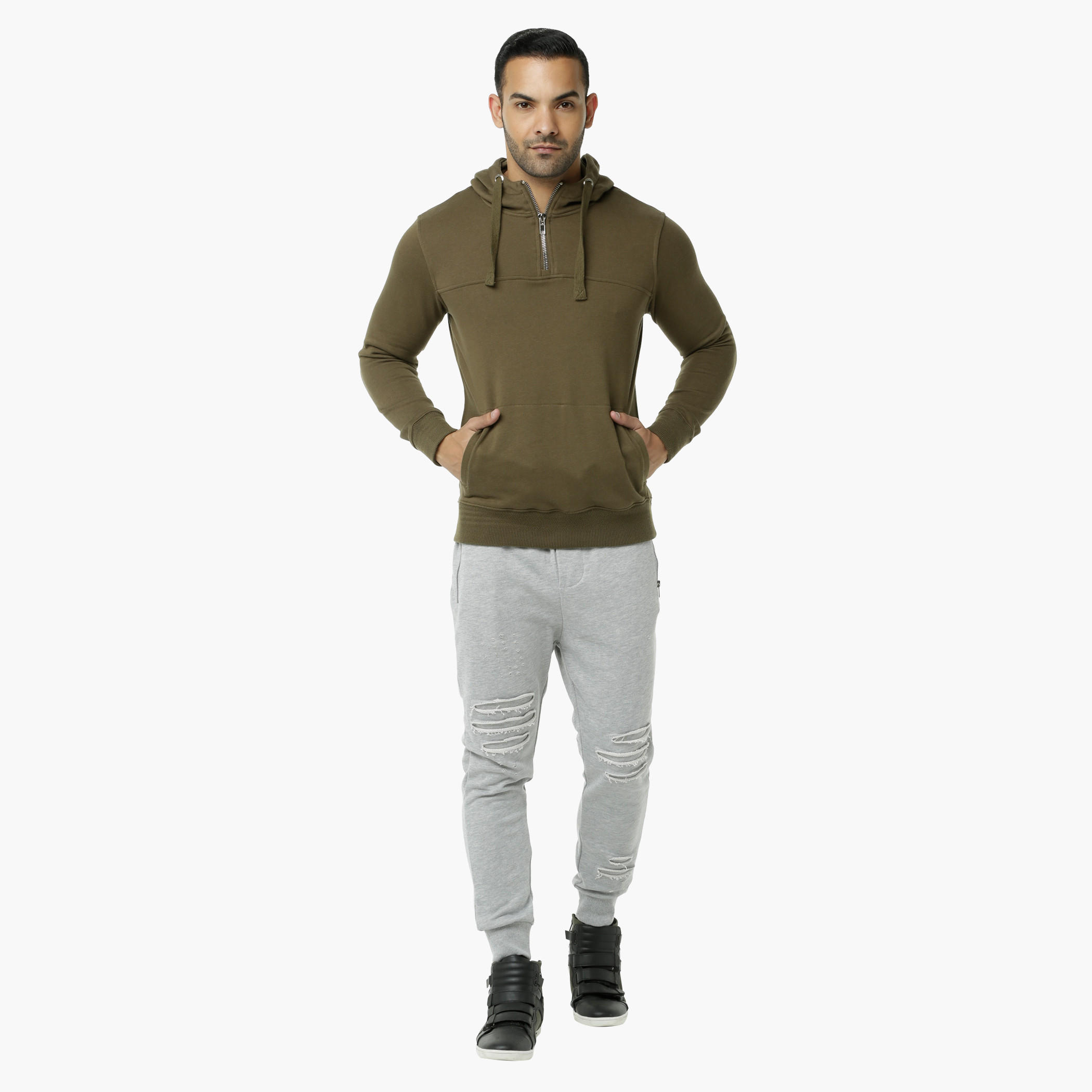 Long Sleeves Sweatshirt with Hood-men-winterwear-hoodiesandsweatshirts-image-5