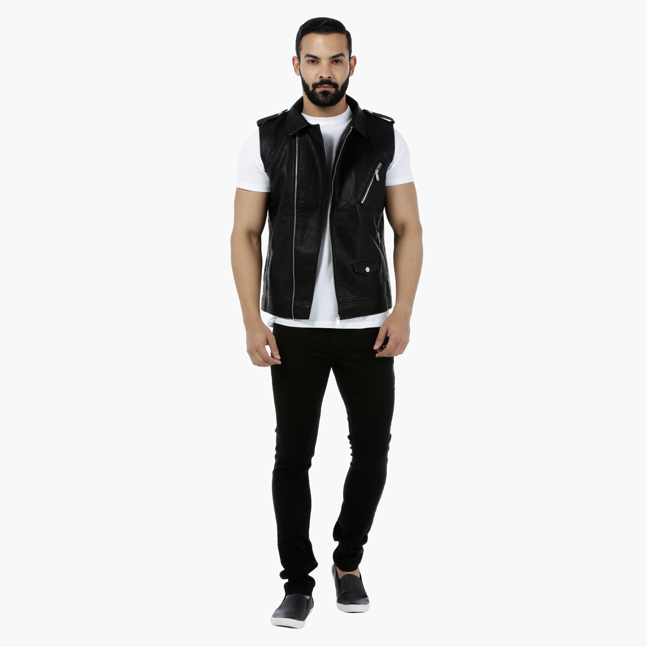 Sleeveless Zippered Biker Jacket-men-clothing-jacketsandblazers-jackets-image-1