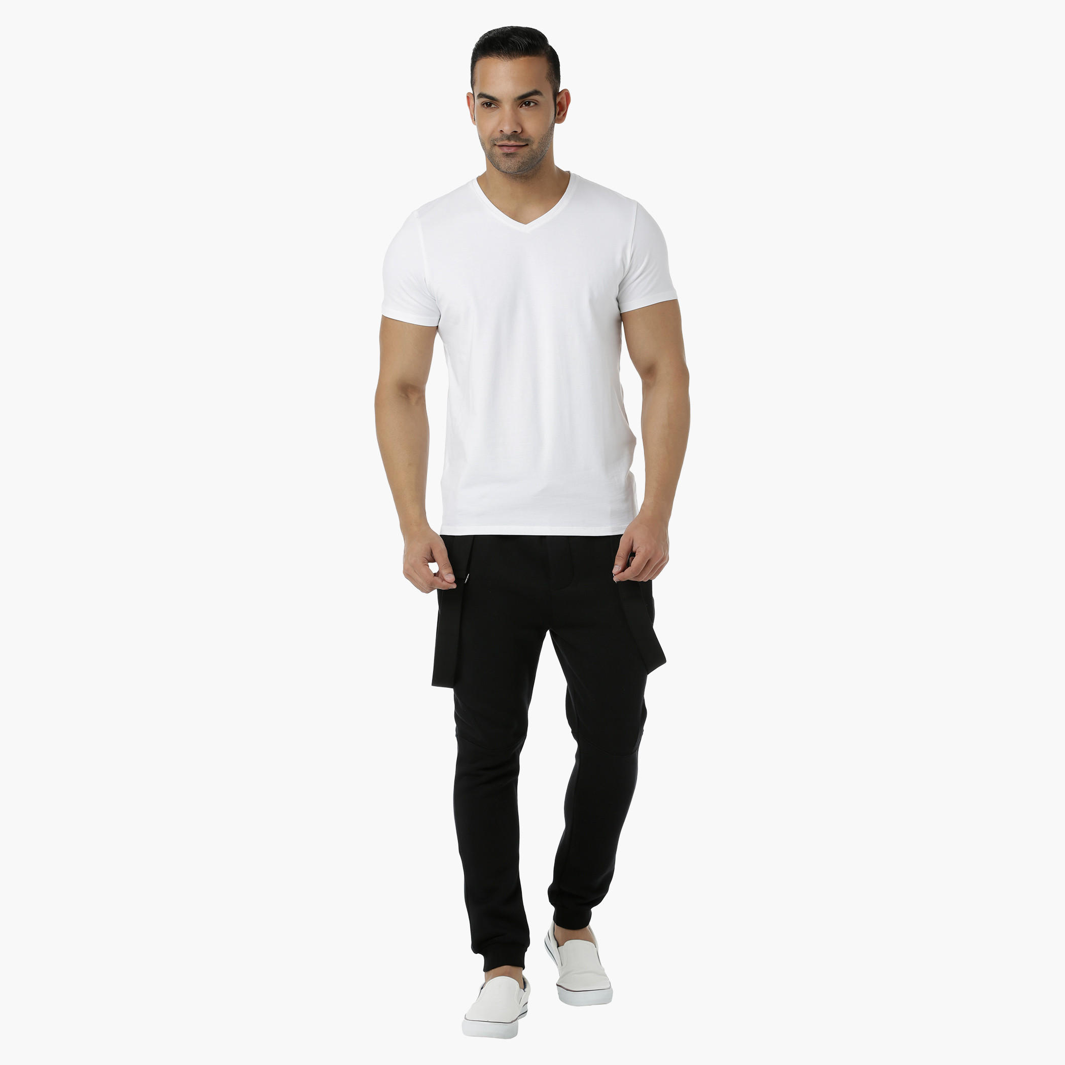 Jog Pants with Suspenders in Regular Fit-men-clothing-bottoms-joggers-image-5