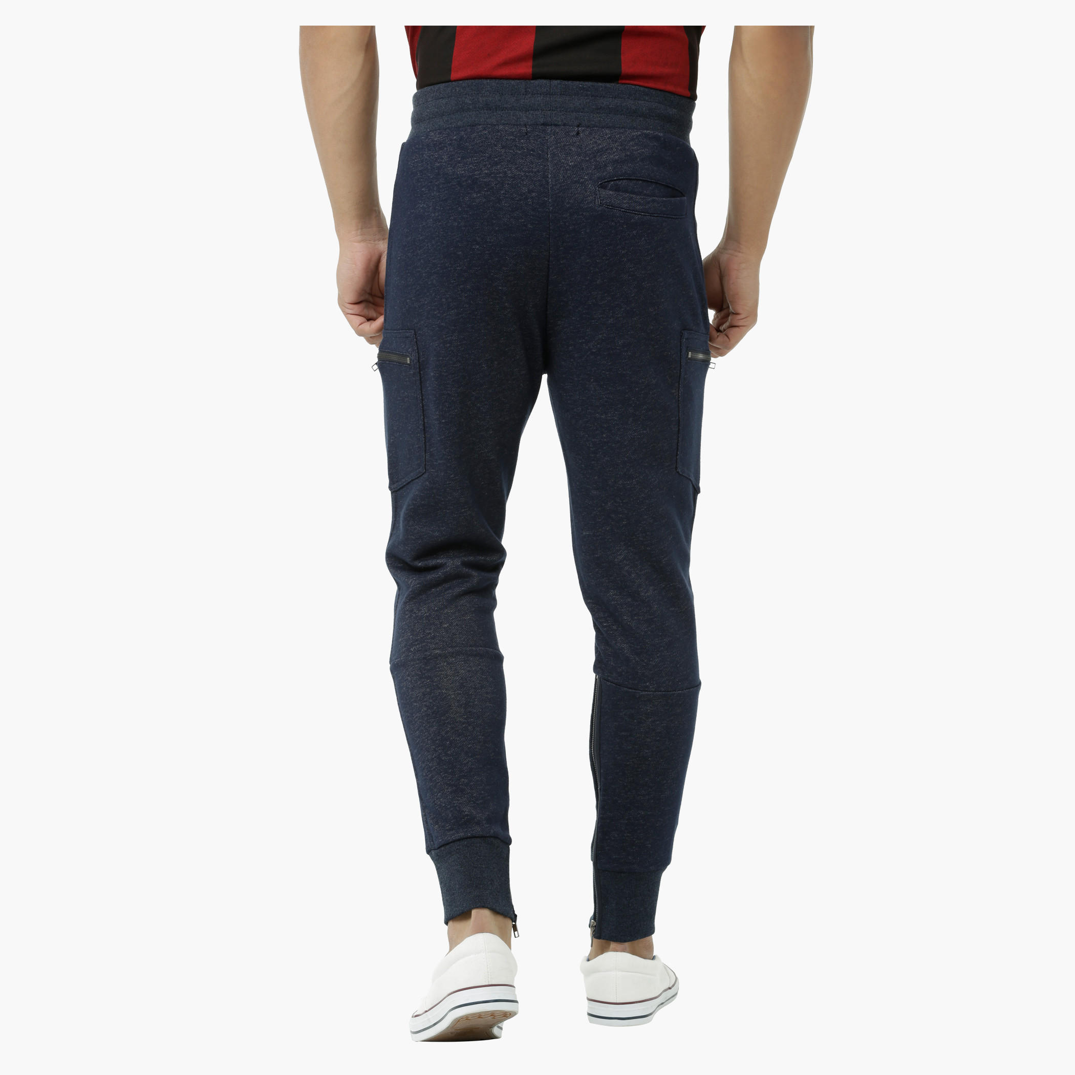 Jog Pants with Zip Pockets and Cuffs-men-clothing-bottoms-joggers-image-2
