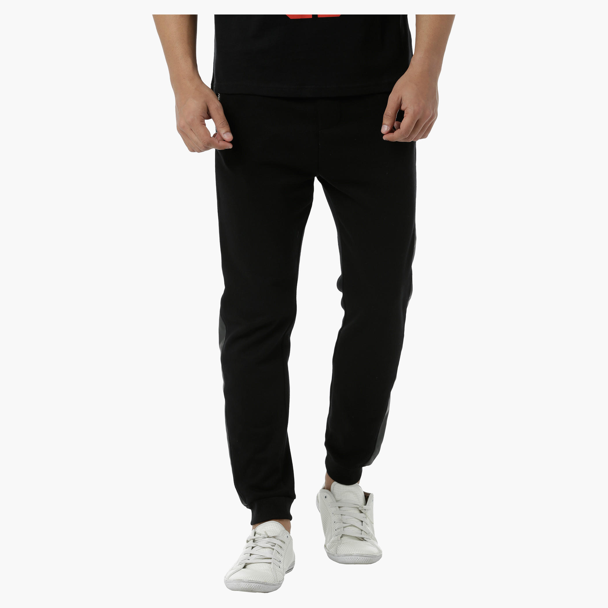 Jog Pants with Zip Detail in Regular Fit-men-clothing-bottoms-joggers-image-1
