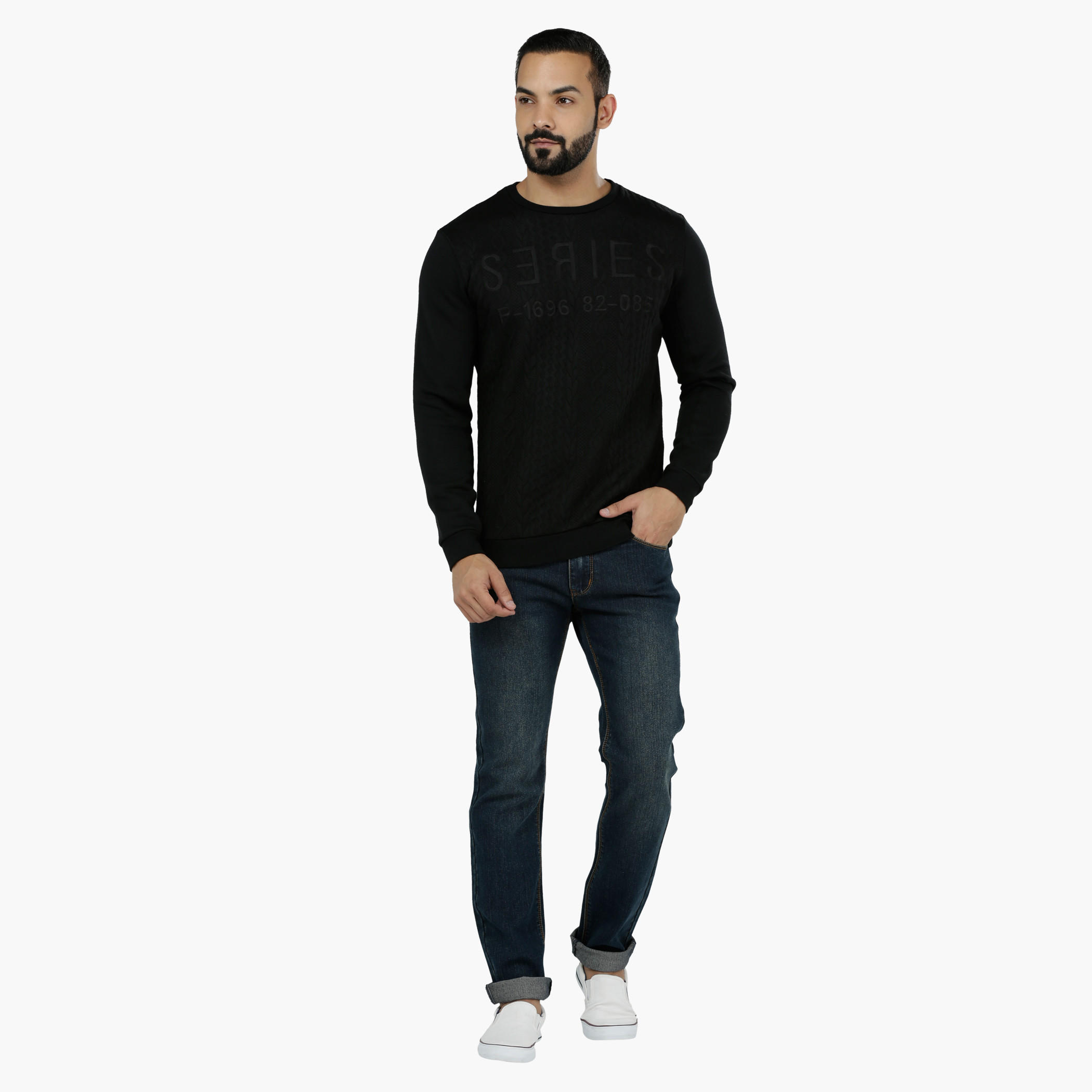 Long Sleeves Round Neck Sweatshirt-men-winterwear-hoodiesandsweatshirts-image-5