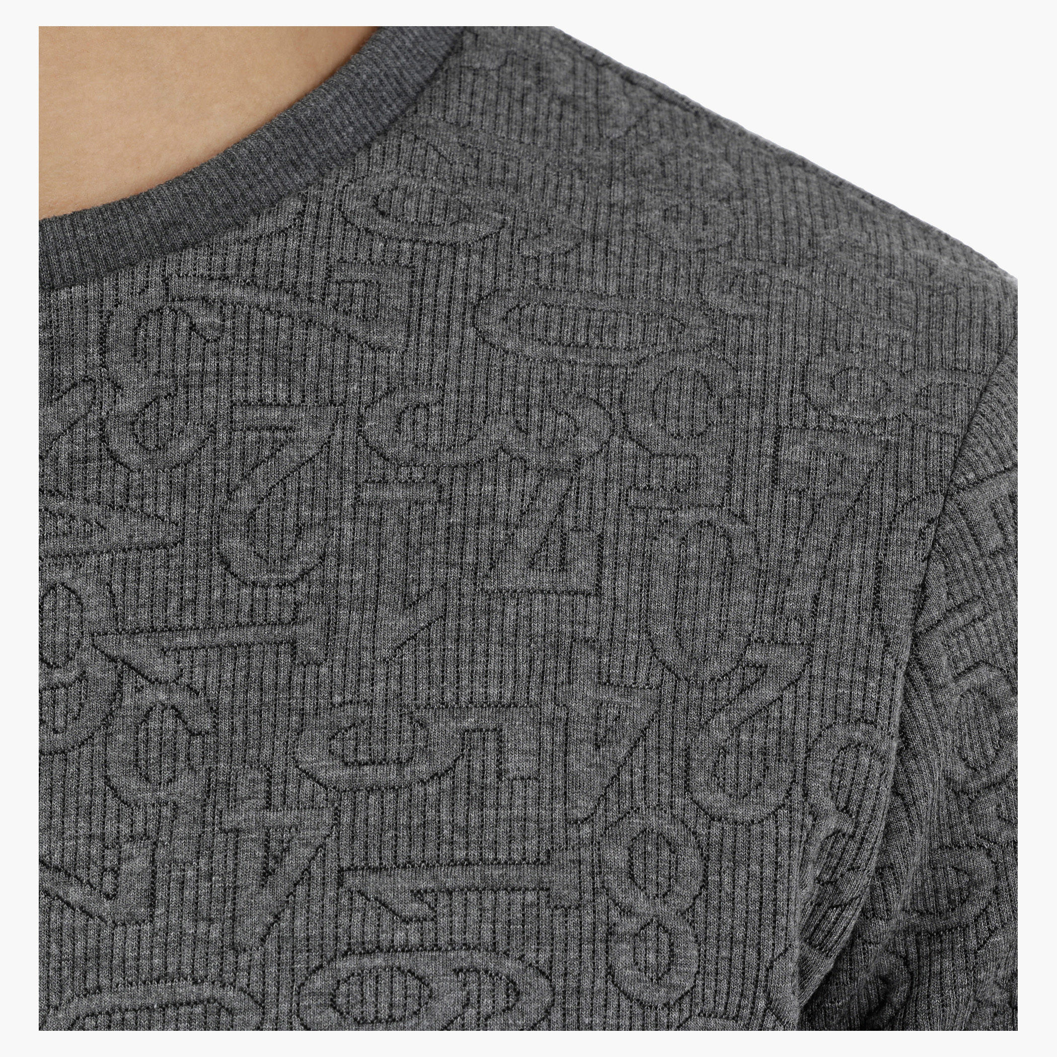 Printed Sweater with Long Sleeves-men-clothing-sweatersandpullovers-image-2