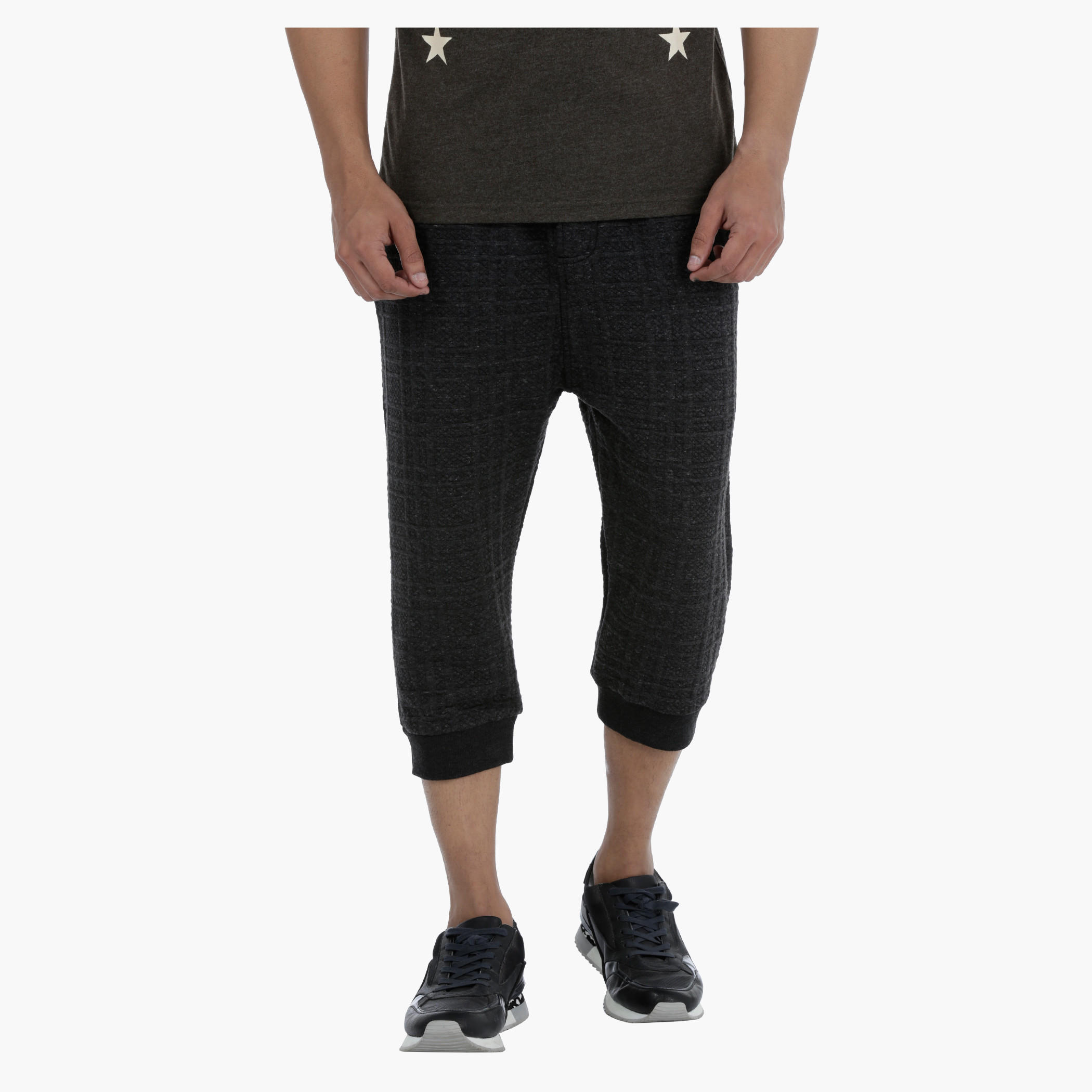 Cropped Joggers with Pocket Detail-men-clothing-bottoms-joggers-image-1