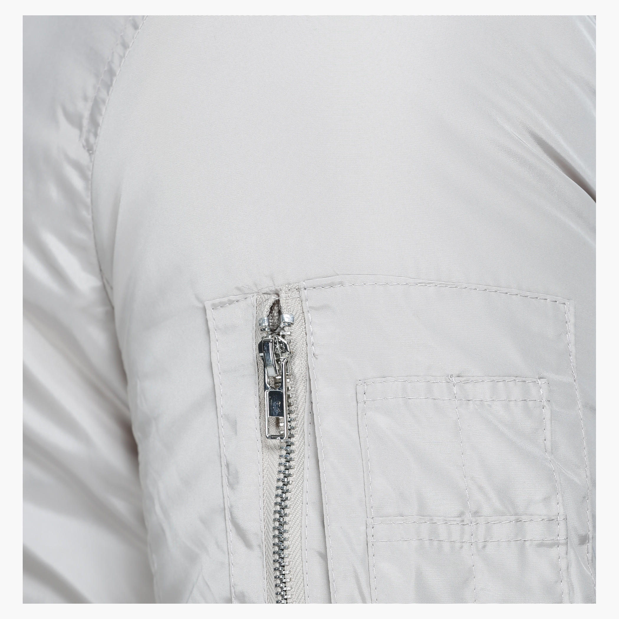 Polyester Jacket with Zip Detail and Long Sleeves in Regular Fit-men-clothing-jacketsandblazers-jackets-image-9