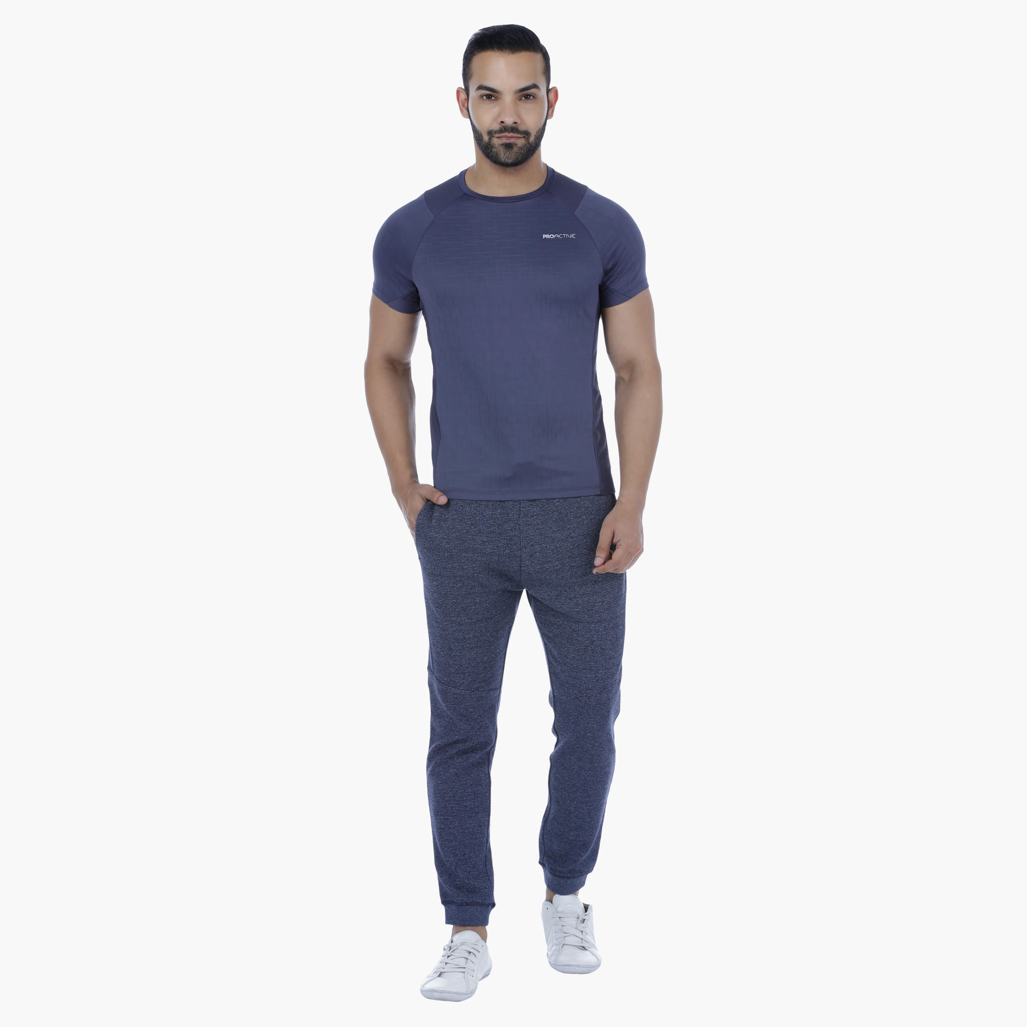 Slim Fit Textured Jog Pants-men-clothing-bottoms-joggers-image-1