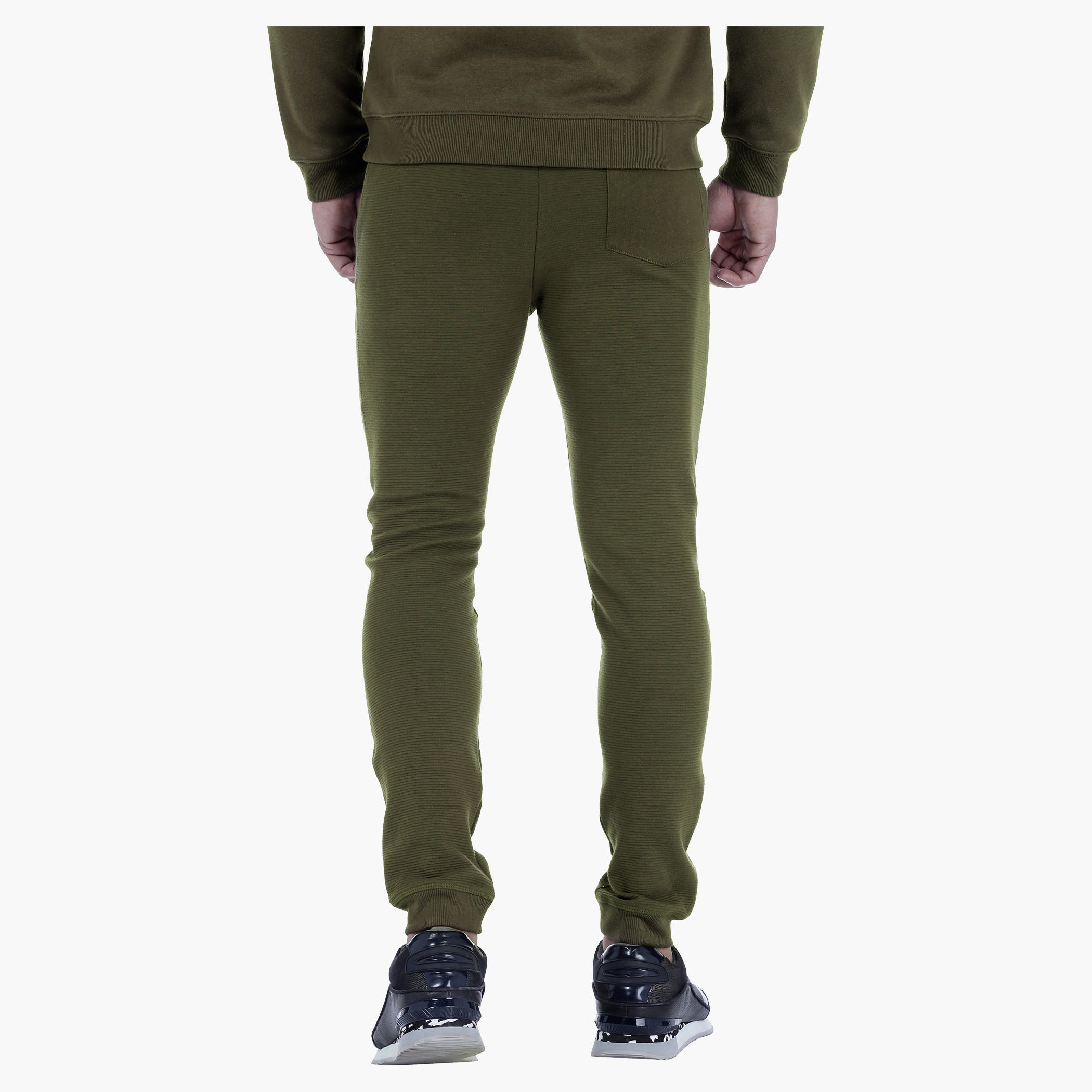 Textured Jog Pants in Slim Fit-men-clothing-bottoms-joggers-image-2