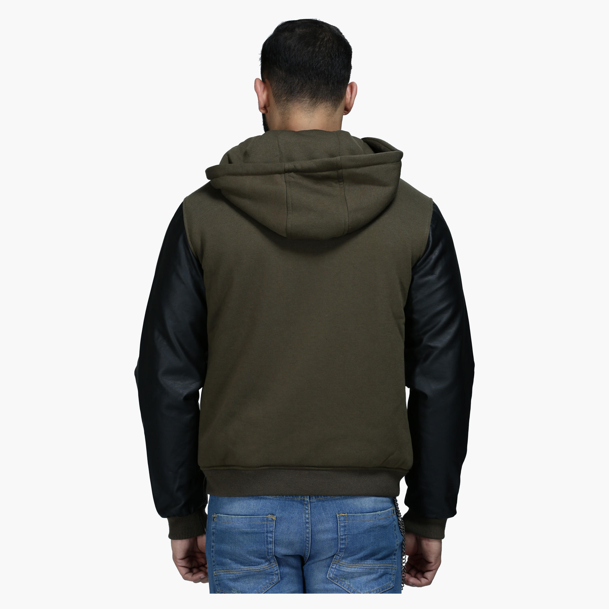 Casual Cotton Hooded Jacket with Zip Detail and Long Sleeves-men-clothing-jacketsandblazers-jackets-image-2