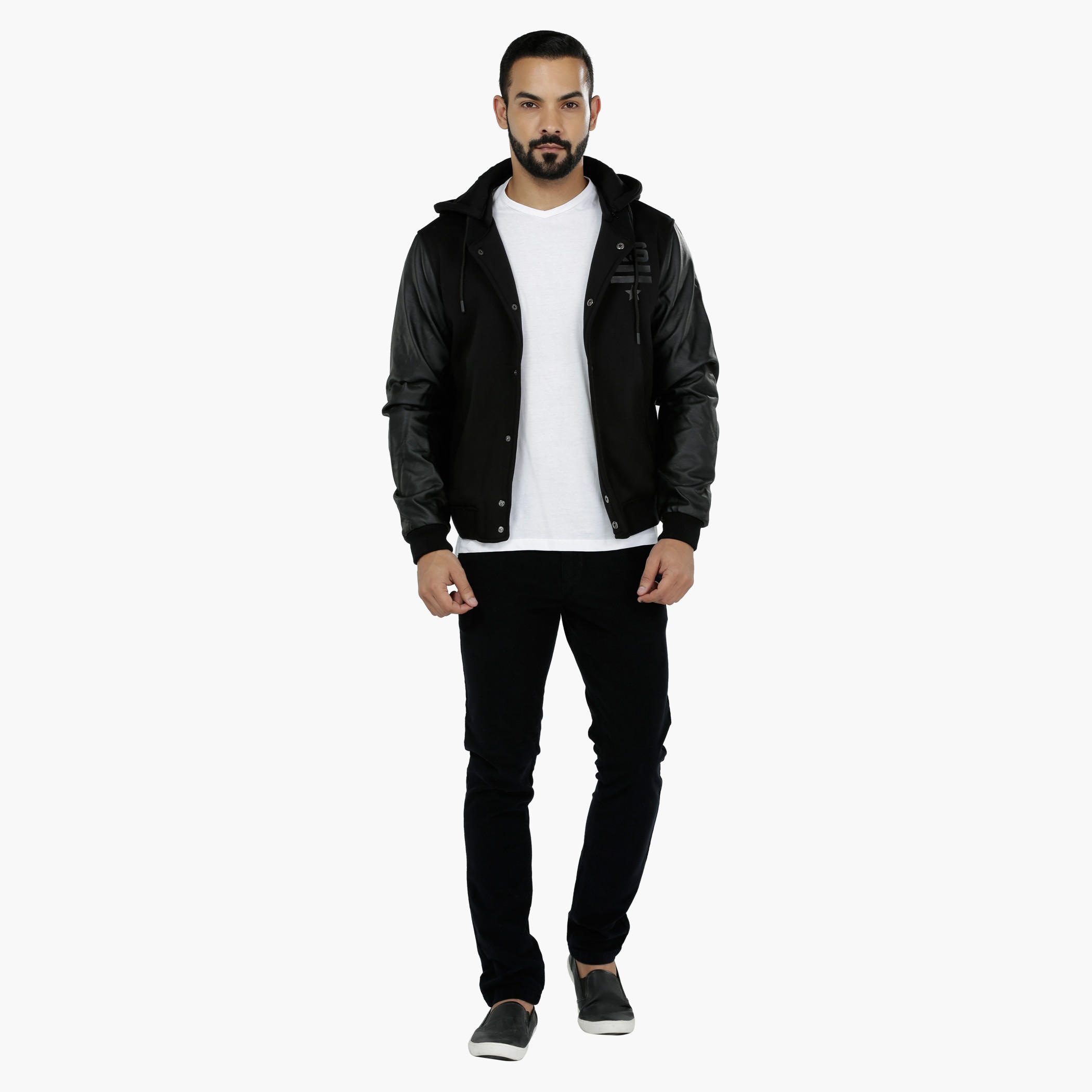 Hooded Biker Sweatshirt-men-winterwear-hoodiesandsweatshirts-image-5