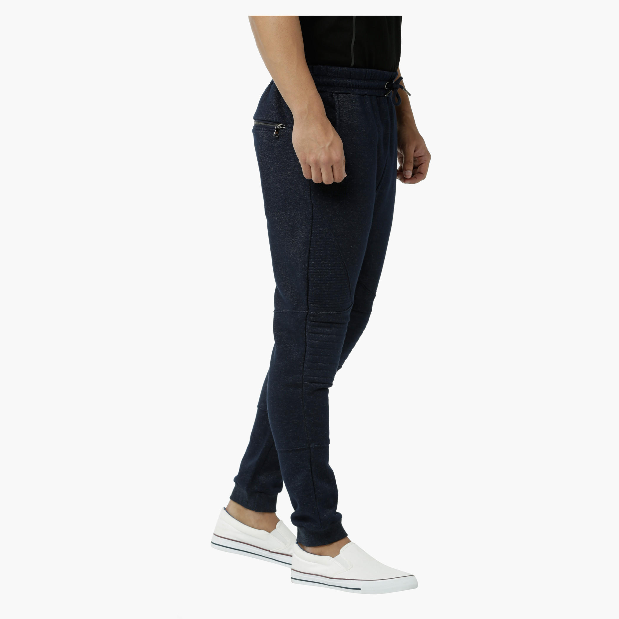 Textured Jog Pants with Zip Pockets and Cuffs-men-clothing-bottoms-joggers-image-3