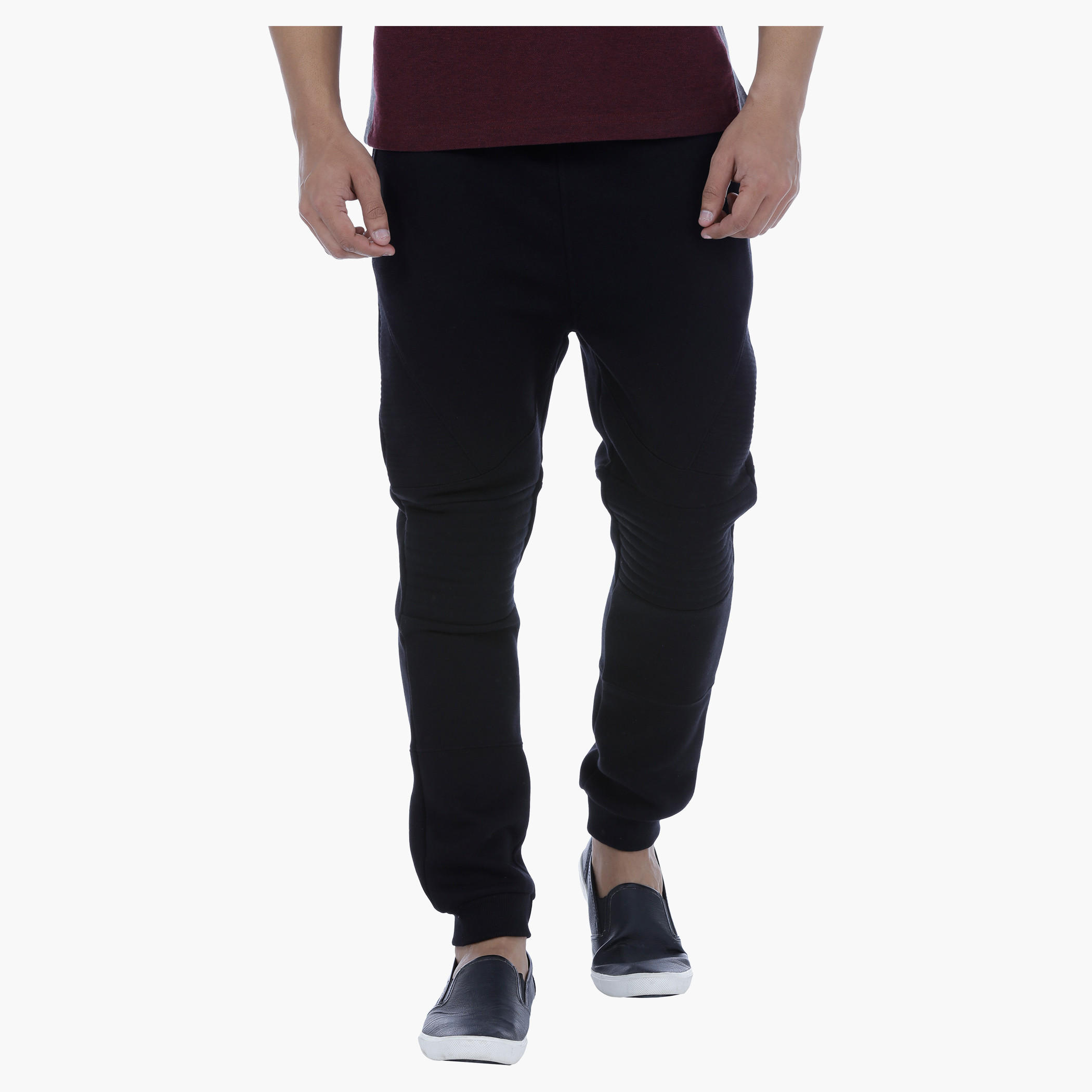 Slim Fit Jog Pants with Drawstring-men-clothing-bottoms-joggers-image-1