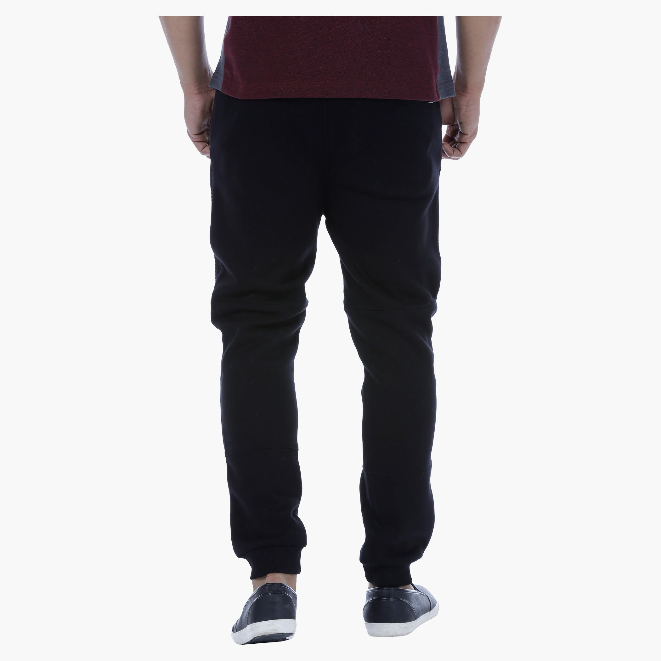 Slim Fit Jog Pants with Drawstring-men-clothing-bottoms-joggers-image-2