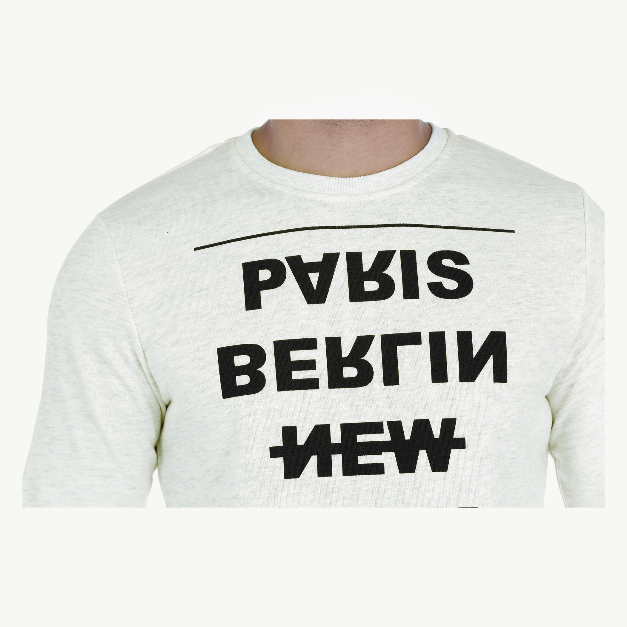 Crew Neck Sweatshirt with Long Sleeves-men-winterwear-hoodiesandsweatshirts-image-4