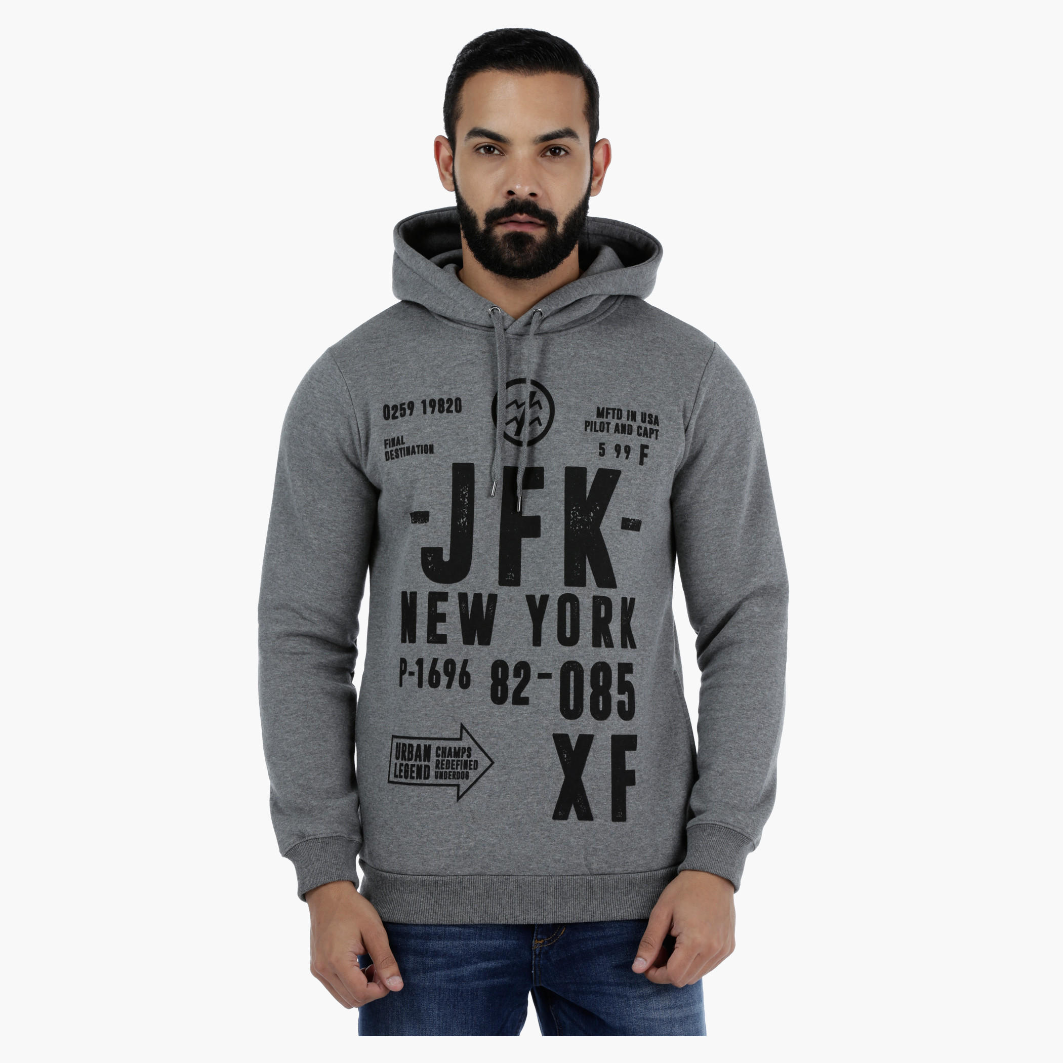 Printed Sweatshirt with Hood-men-winterwear-hoodiesandsweatshirts-image-1