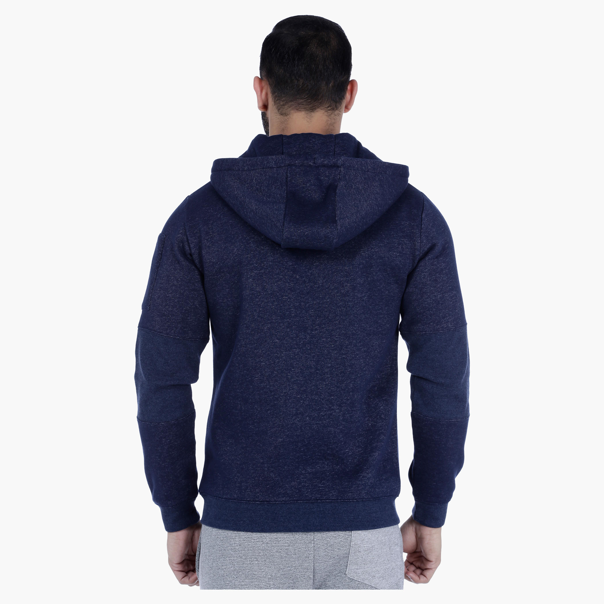 Hooded Sweat Jacket with Long Sleeves-men-winterwear-hoodiesandsweatshirts-image-12