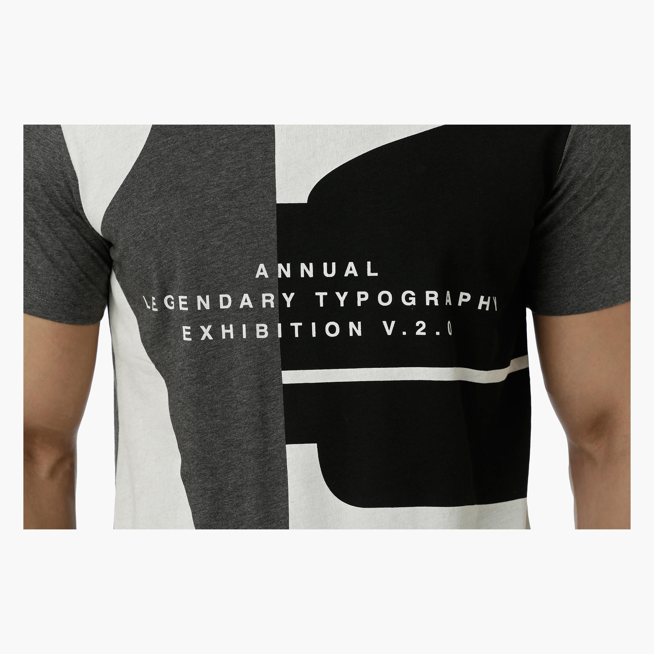 Cotton T-Shirt with Crew Neck and Graphic Print in Slim Fit-men-clothing-tshirtsandpolos-tshirts-image-4