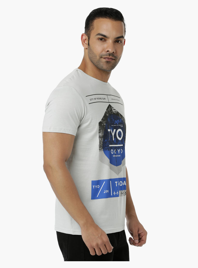 Cotton Graphic Printed T-Shirt with Round Neck and Short Sleeves in Slim Fit-men-clothing-tshirtsandpolos-tshirts-image-3