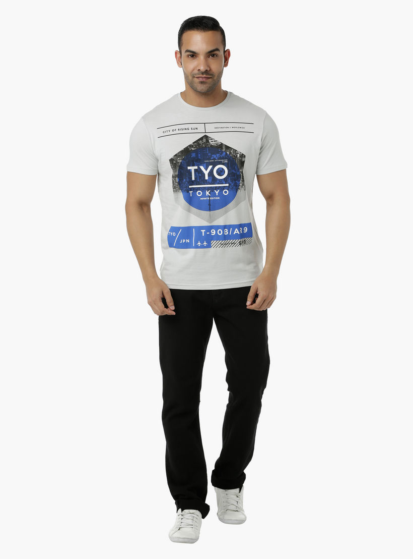 Cotton Graphic Printed T-Shirt with Round Neck and Short Sleeves in Slim Fit-men-clothing-tshirtsandpolos-tshirts-image-5