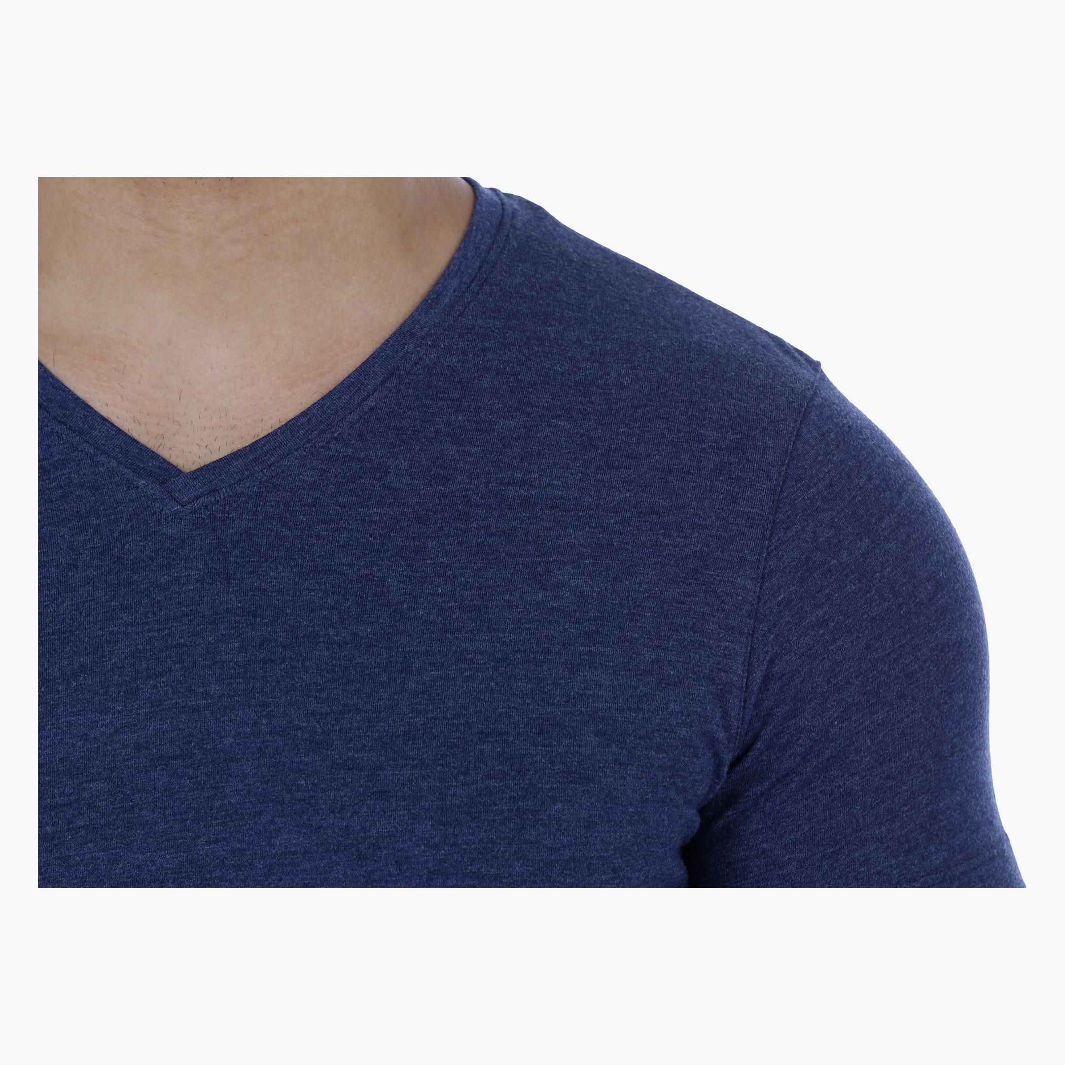 V-neck T-Shirt with Short Sleeves-men-clothing-tshirtsandpolos-tshirts-image-4