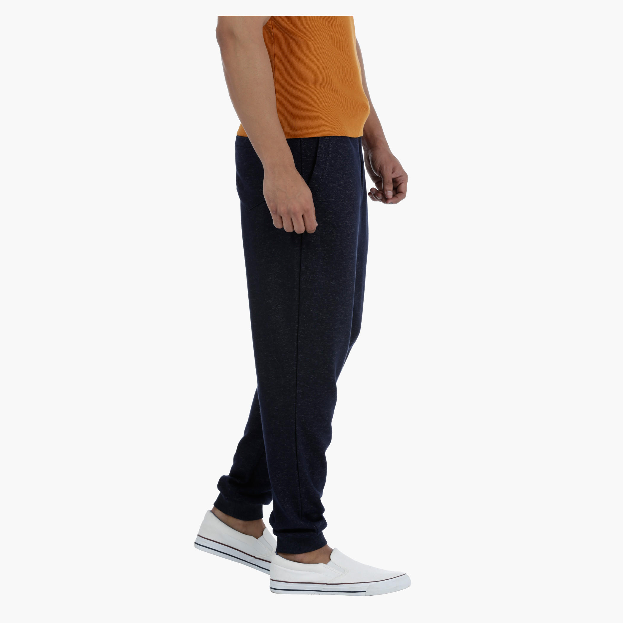 Textured Jog Pants with Elasticised Waist-men-clothing-bottoms-joggers-image-3