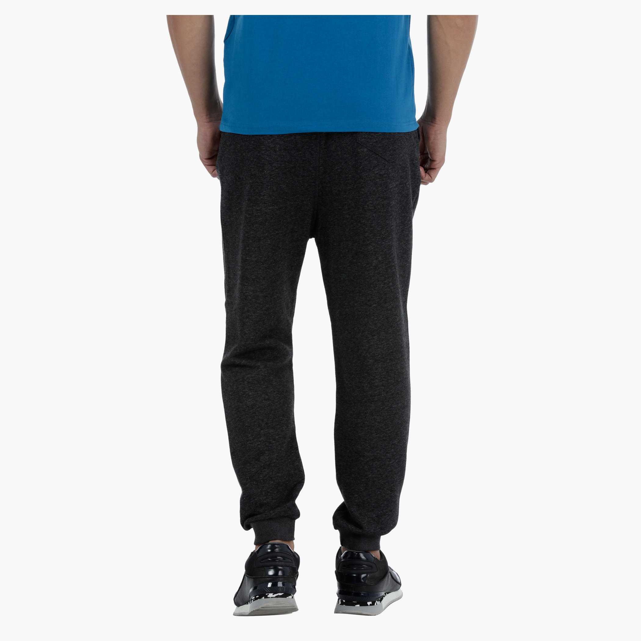 Textured Jog Pants with Elasticised Waist-men-clothing-bottoms-joggers-image-7