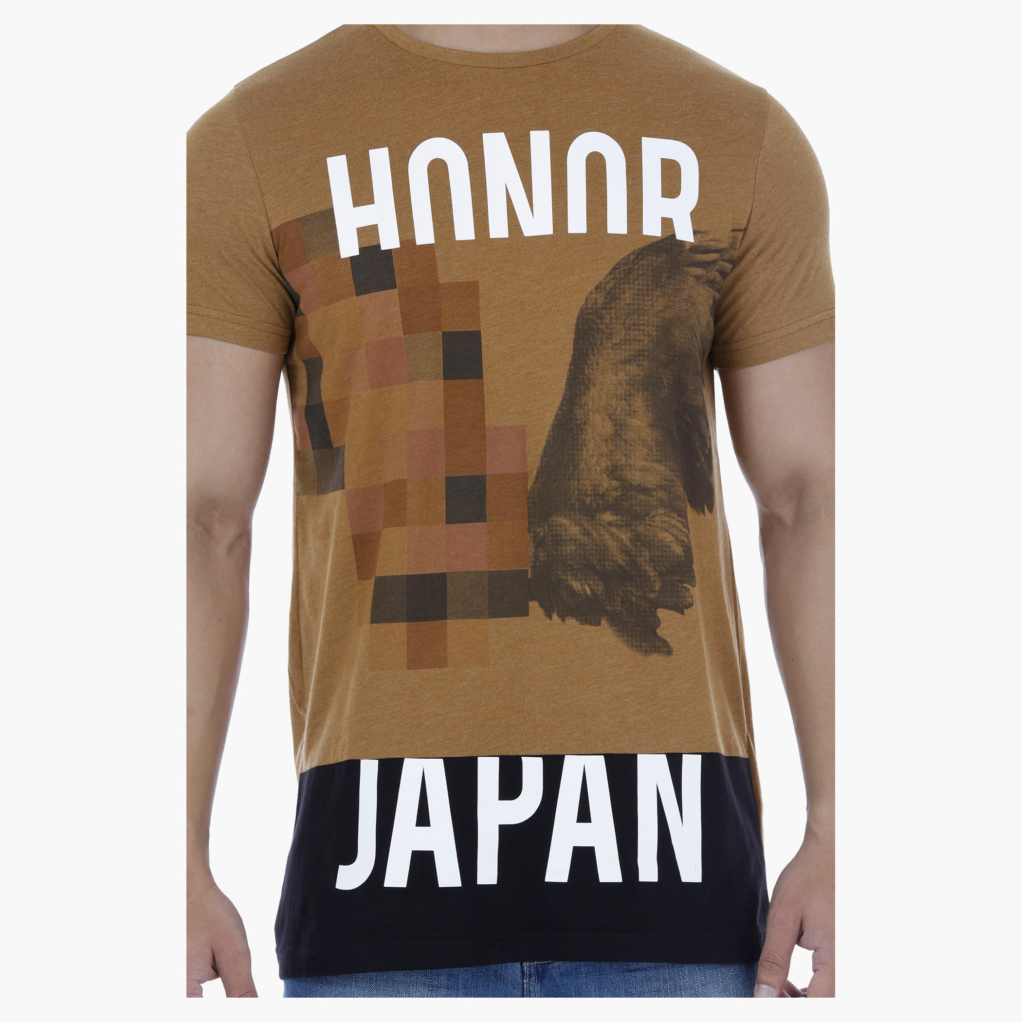 Cut and Sew T-Shirt with Round Neck and Short Sleeves-men-clothing-tshirtsandpolos-tshirts-image-4