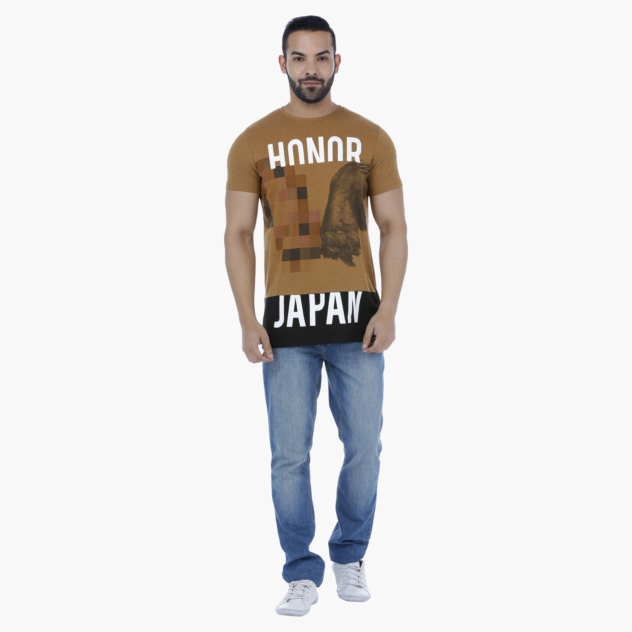 Cut and Sew T-Shirt with Round Neck and Short Sleeves-men-clothing-tshirtsandpolos-tshirts-image-5
