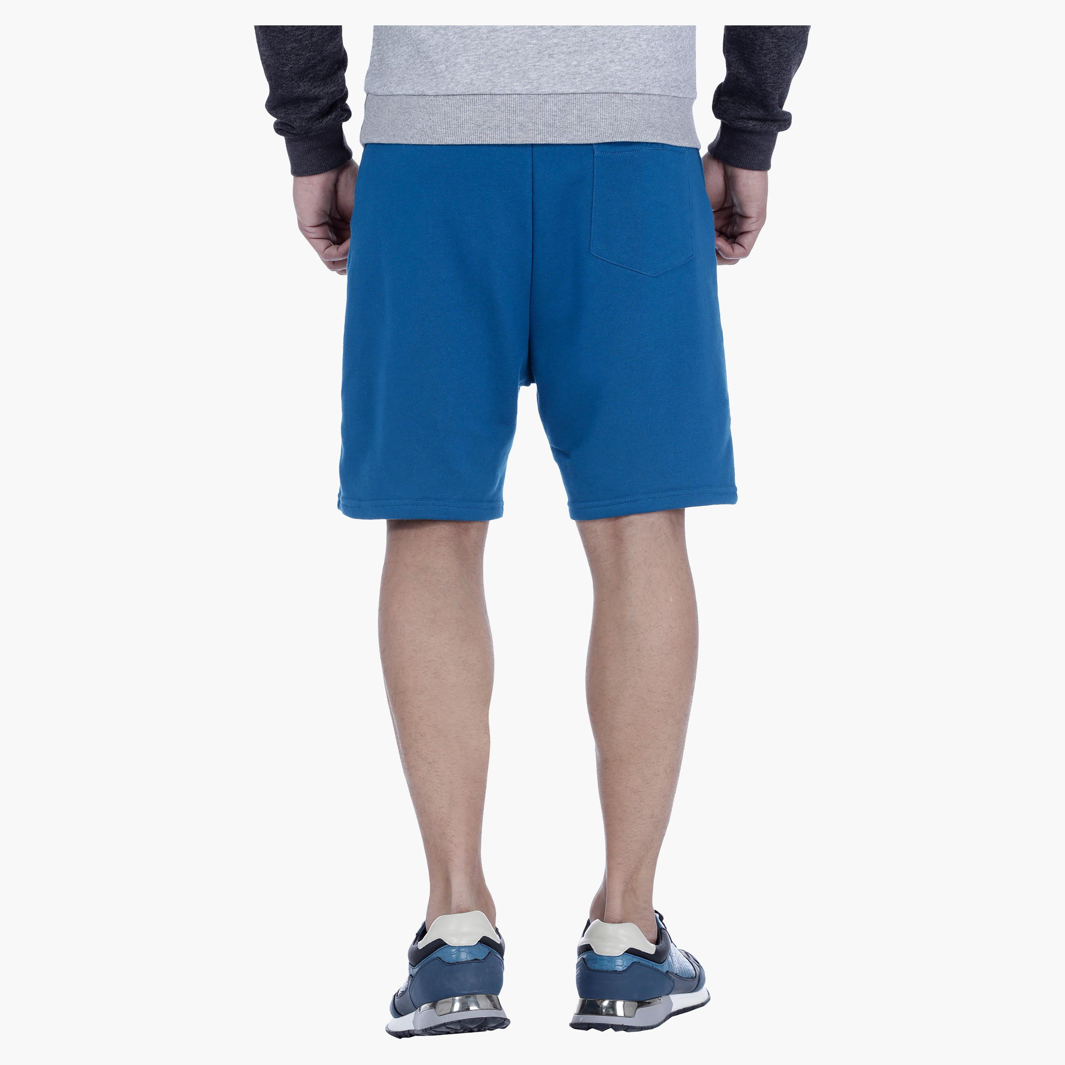 Printed Shorts with Elasticised Waistband-men-clothing-bottoms-shorts-image-2