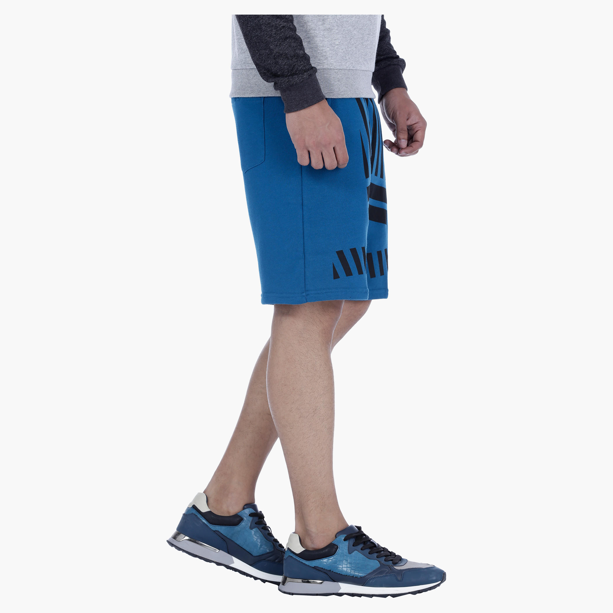 Printed Shorts with Elasticised Waistband-men-clothing-bottoms-shorts-image-3