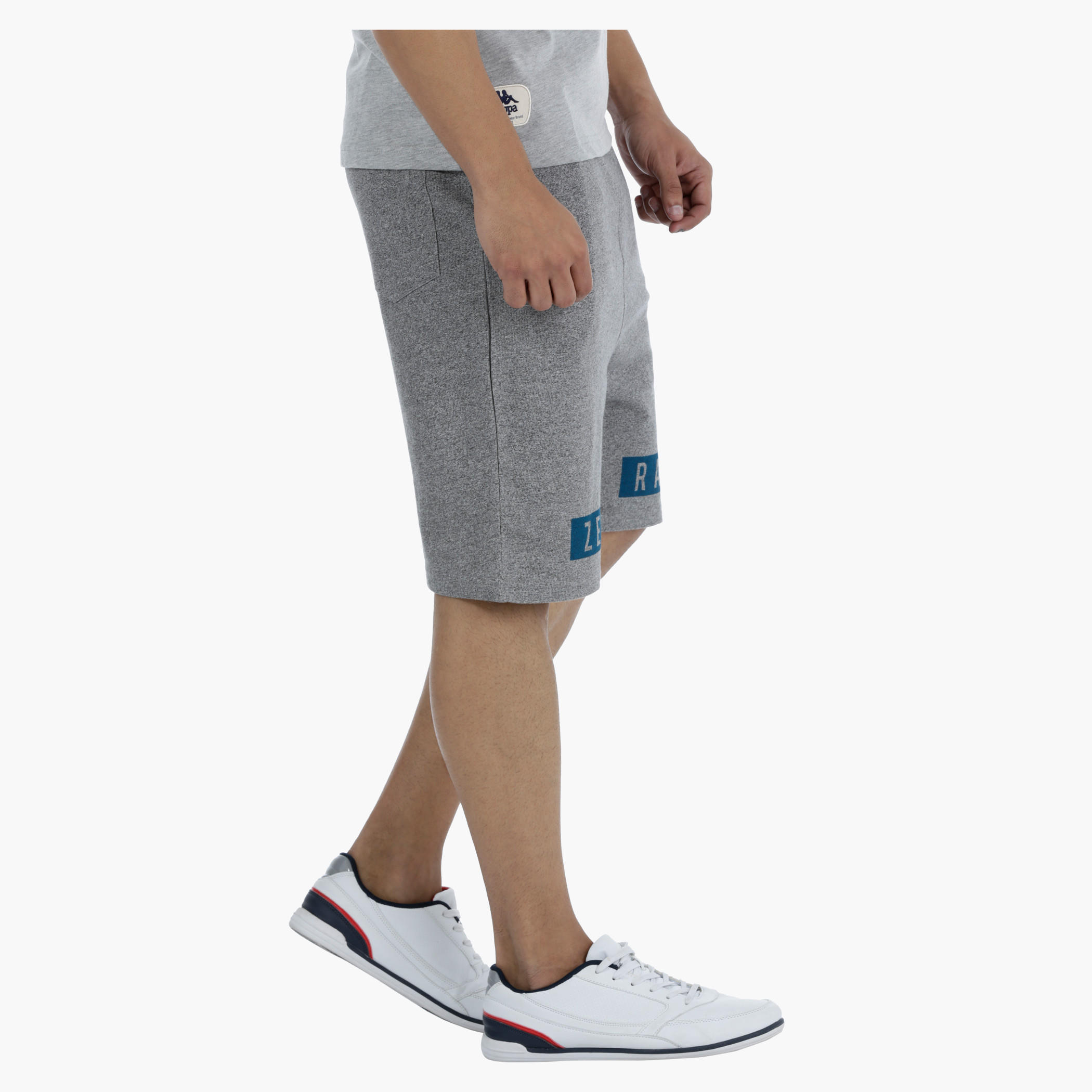 Printed Melange Shorts-men-clothing-bottoms-shorts-image-3